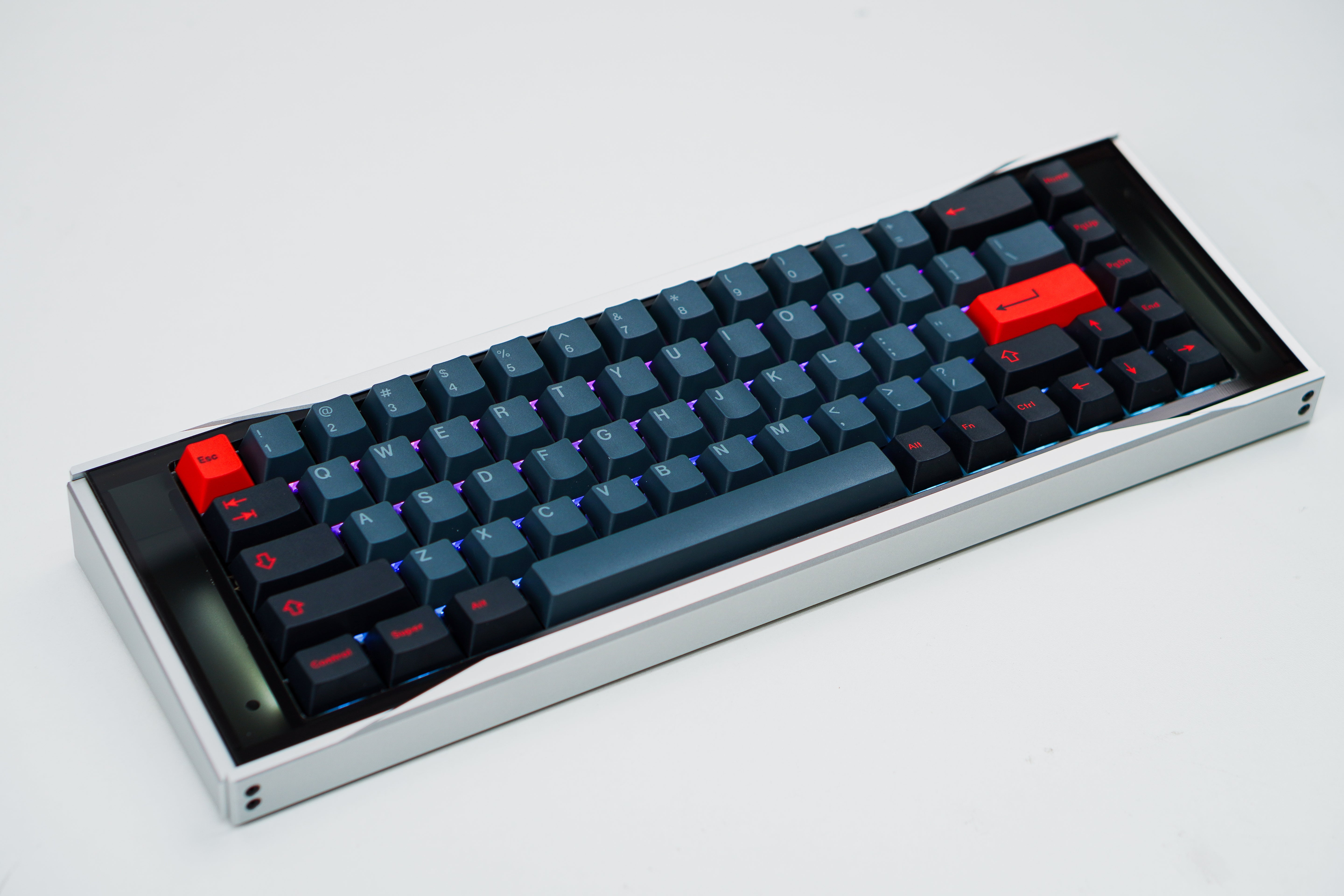 [In Stock] Lelelab Maxum 65 x GMK Redline Prebuilt Ready to Use Keyboard