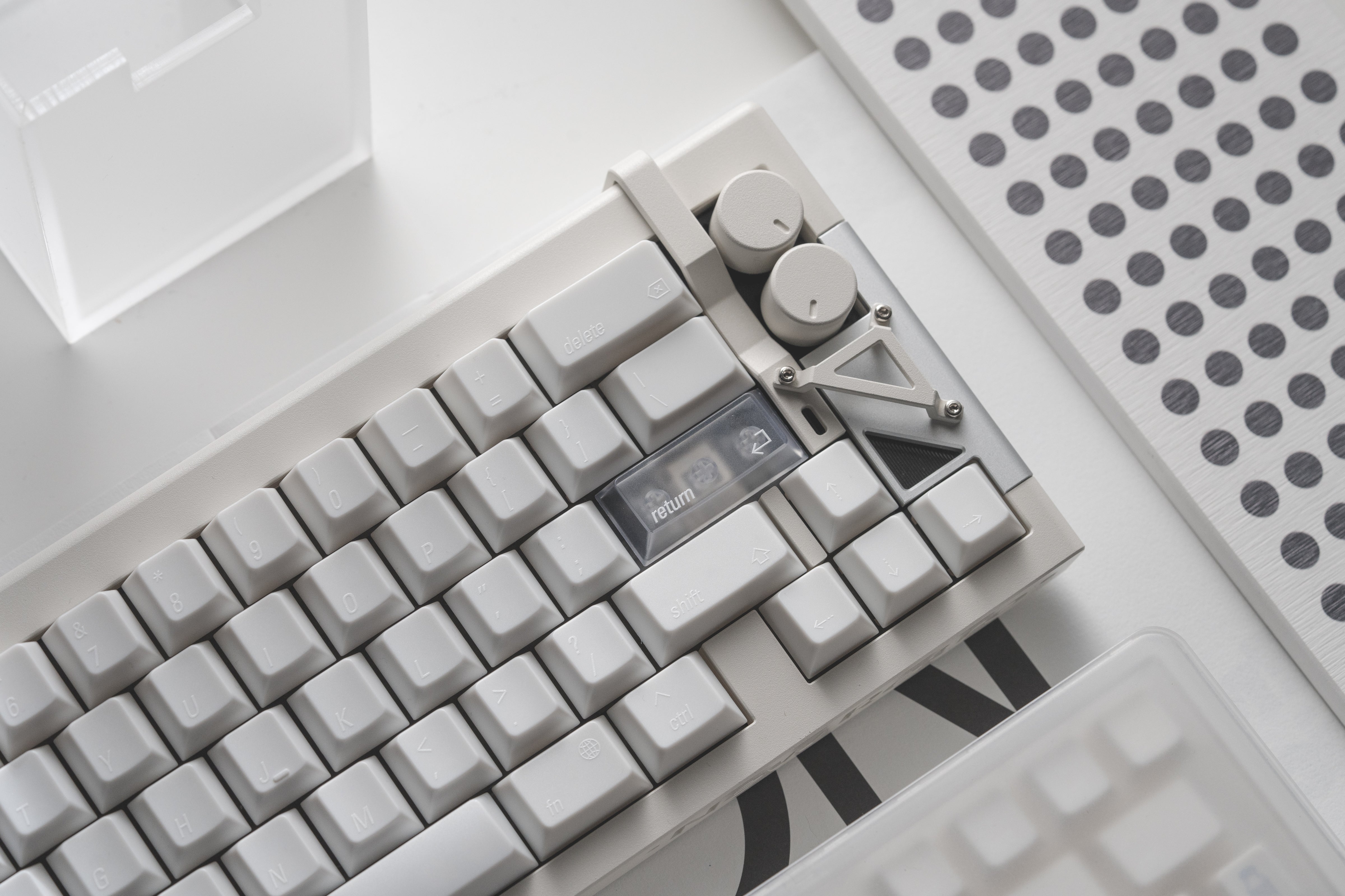 [In Stock] LeleLab Hokkaido White Keycap Set