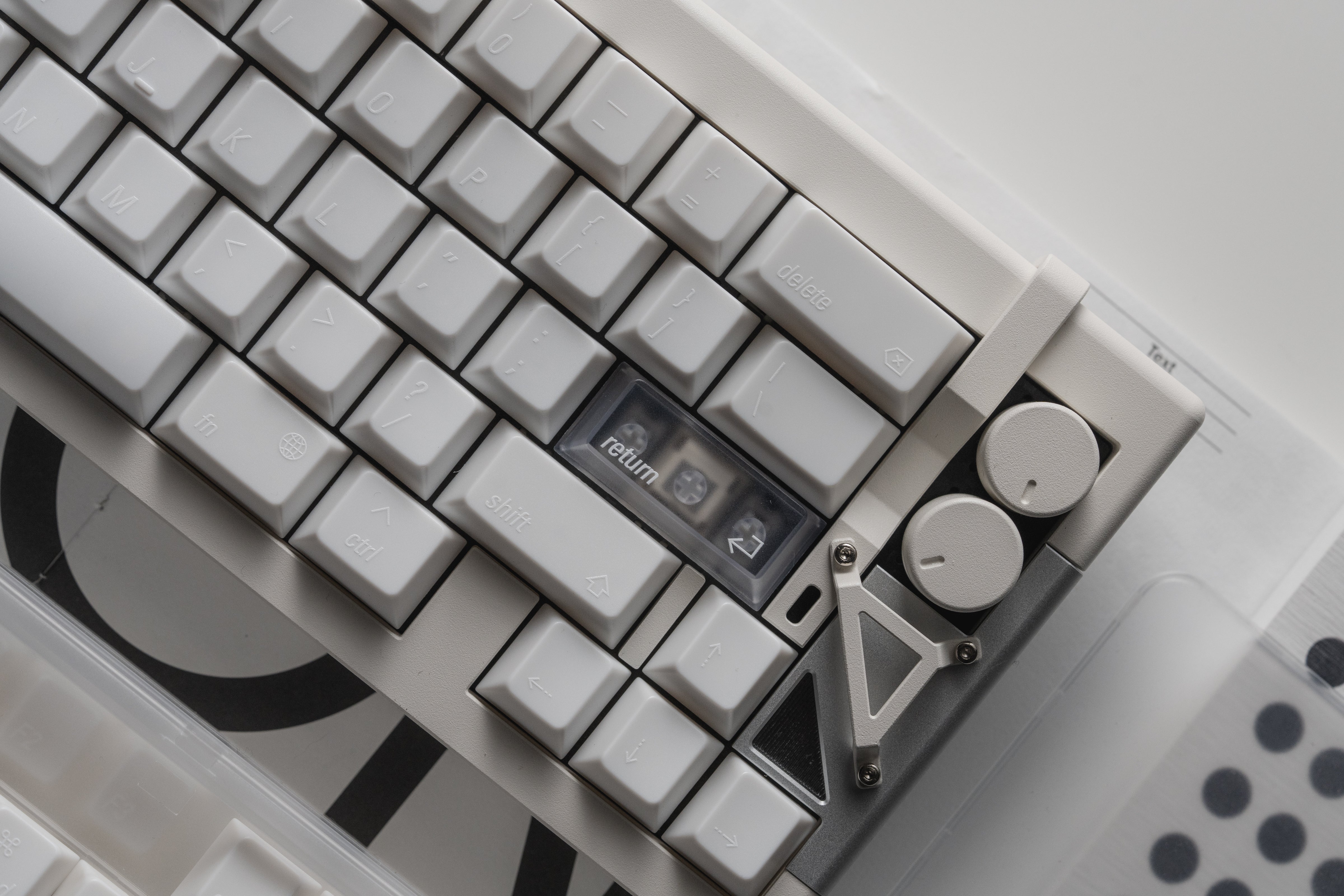 In Stock] LeleLab Hokkaido White Keycap Set