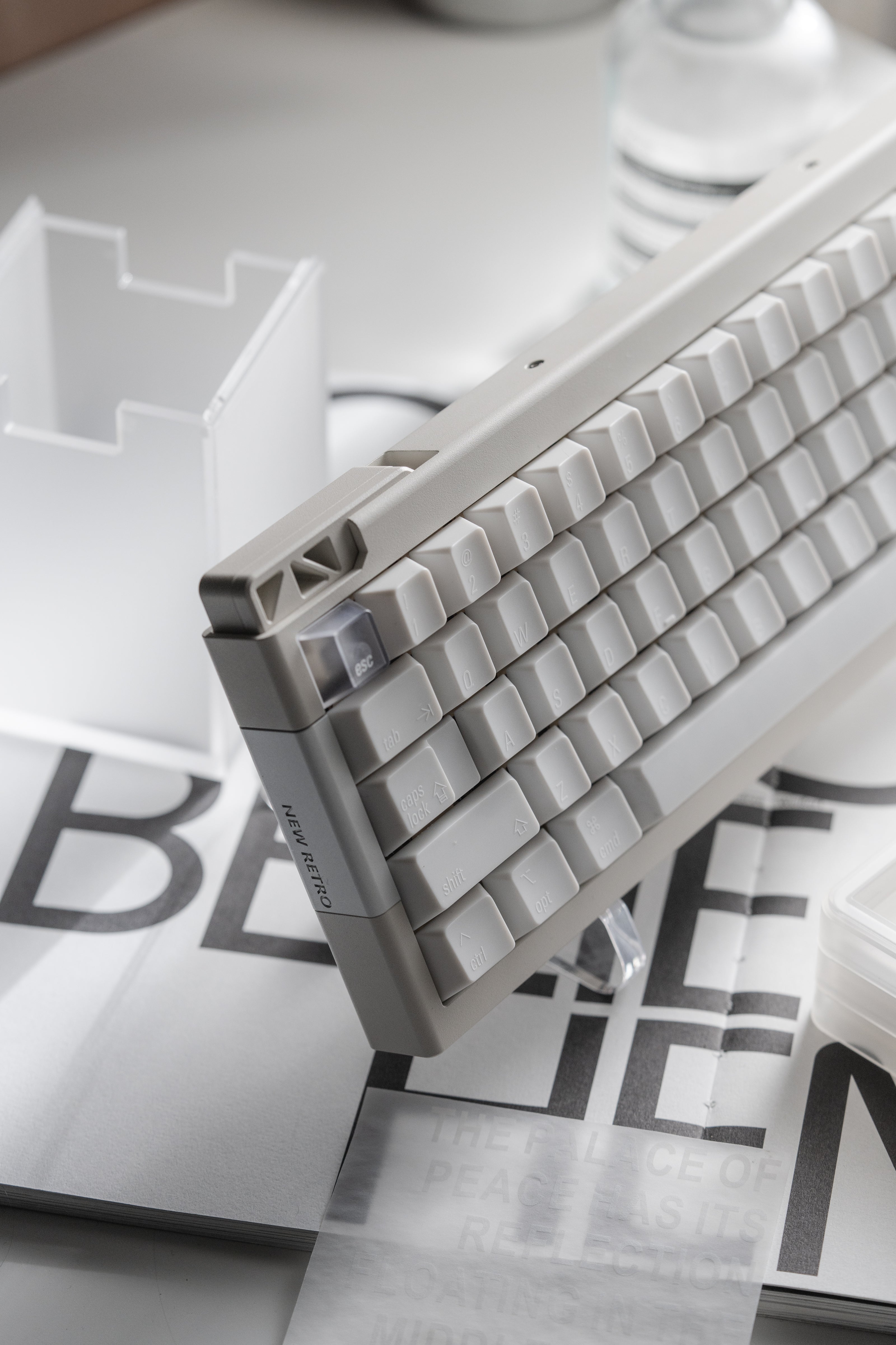 [In Stock] LeleLab Hokkaido White Keycap Set