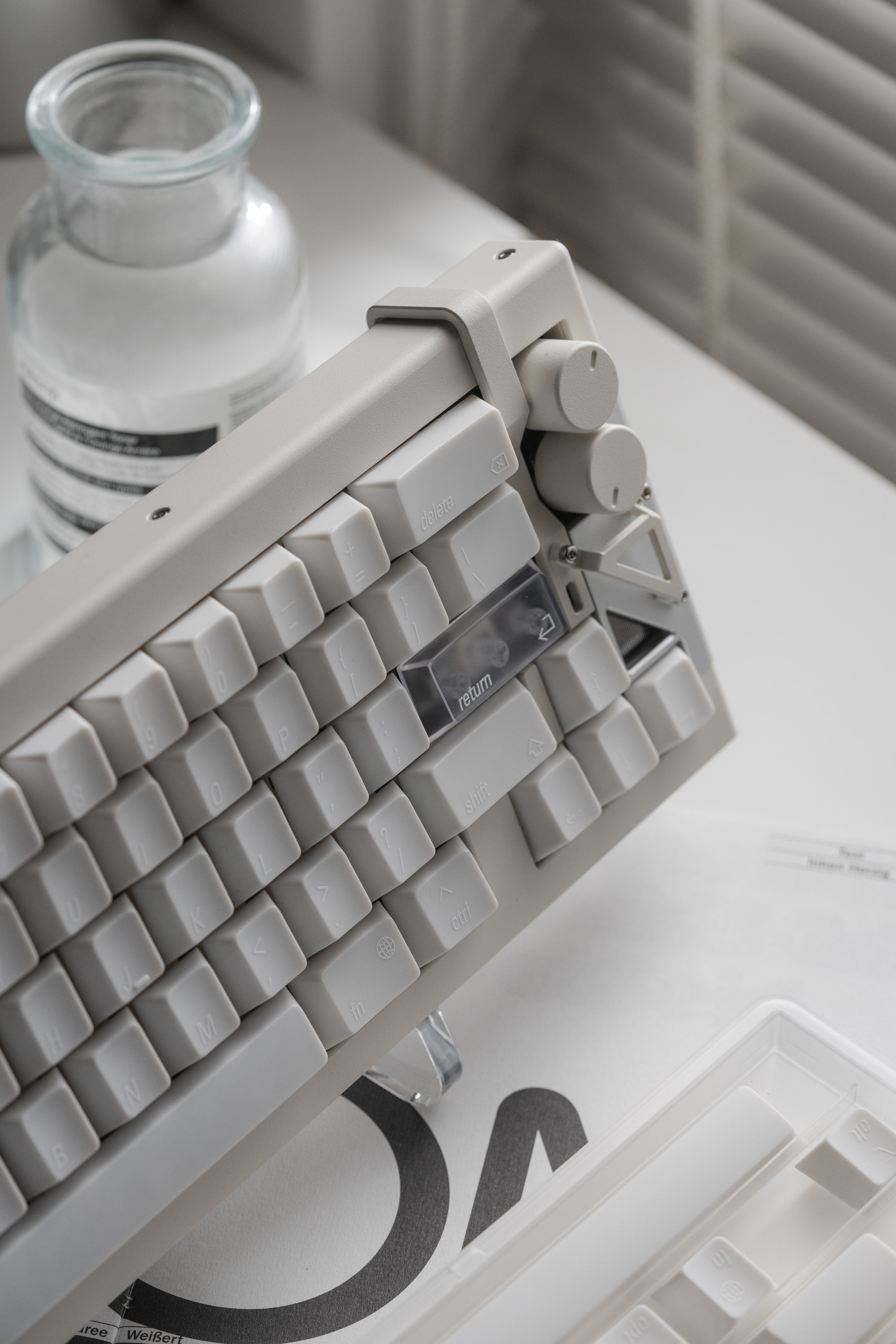In Stock] LeleLab Hokkaido White Keycap Set