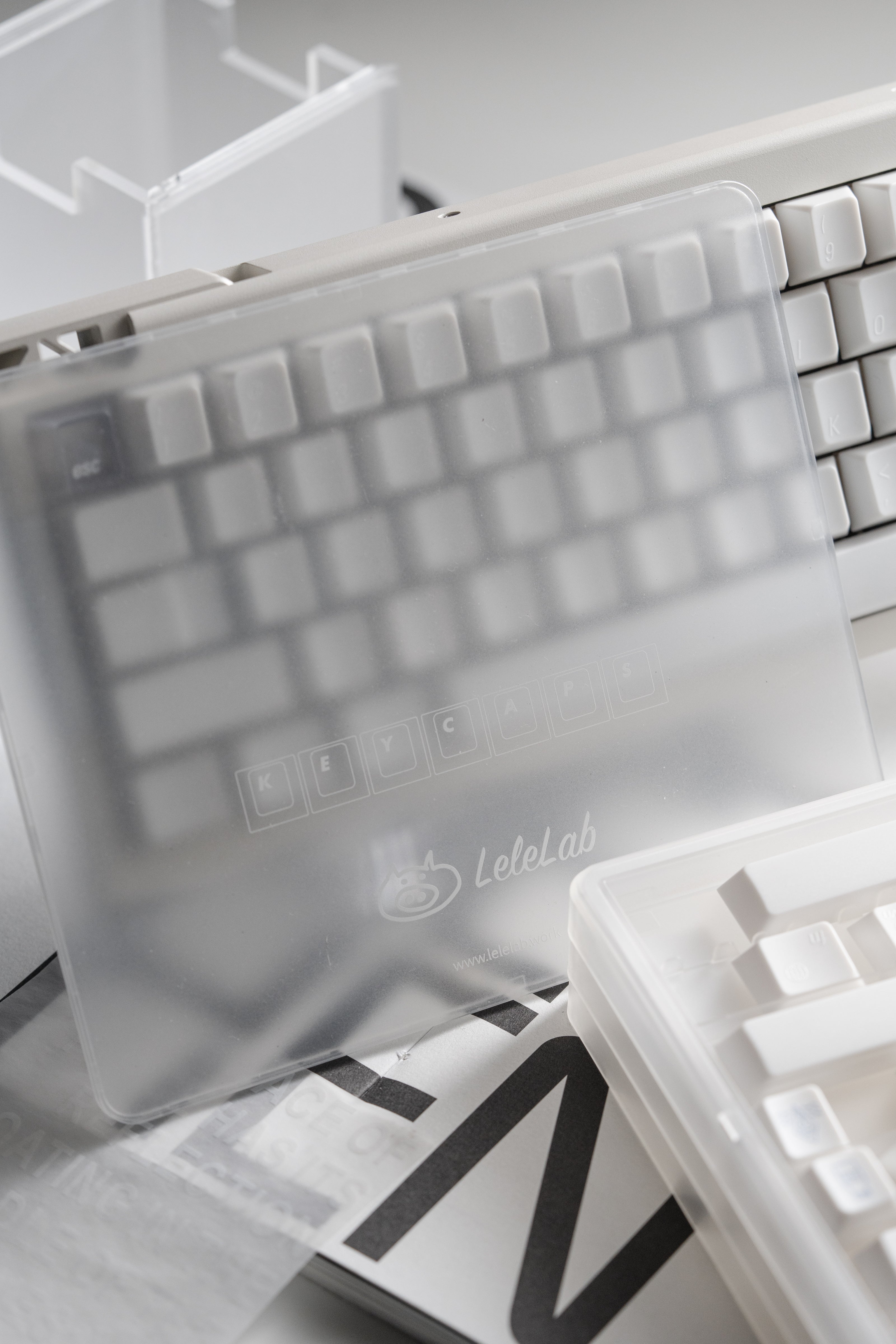 [In Stock] LeleLab Hokkaido White Keycap Set