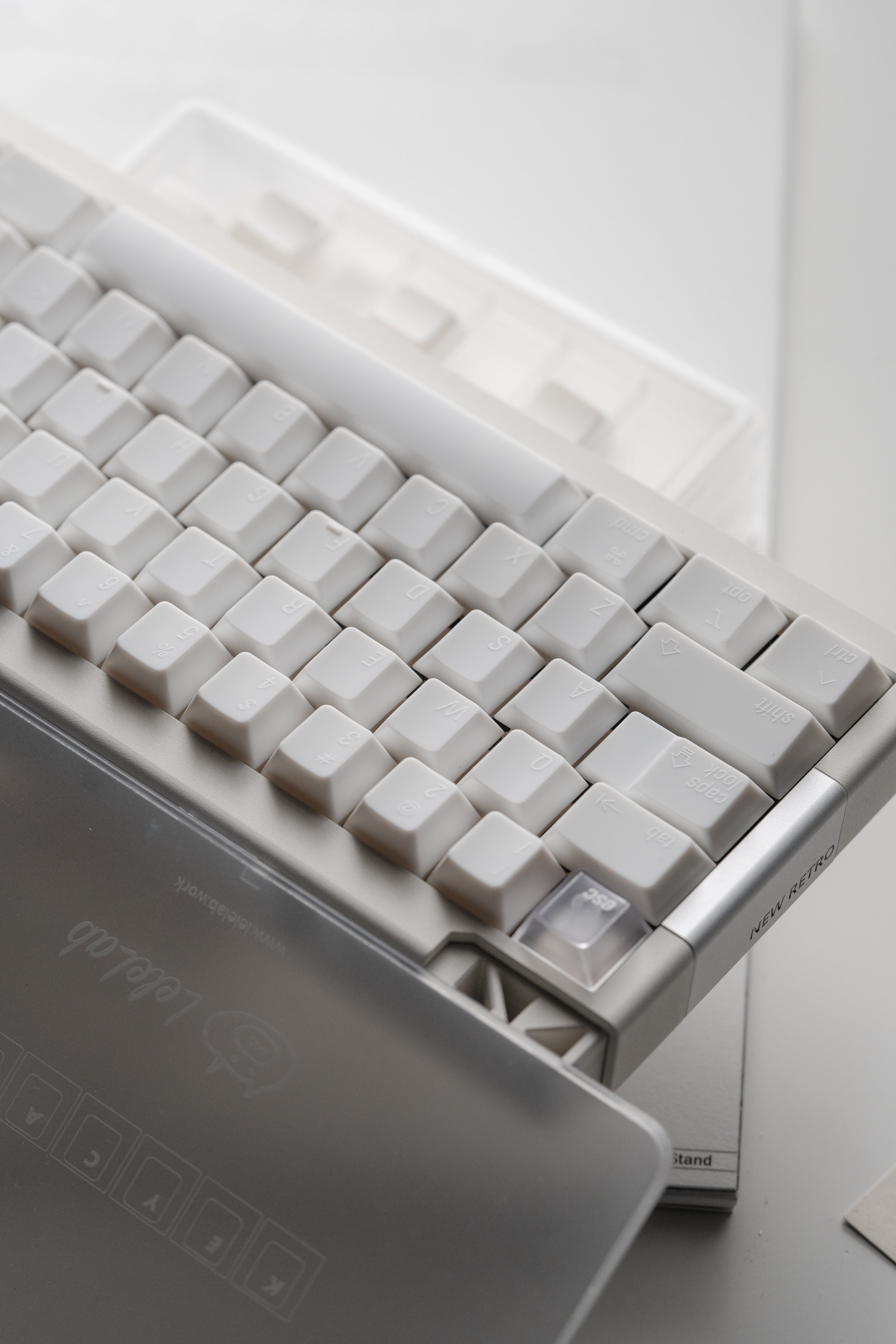 [In Stock] LeleLab Hokkaido White Keycap Set