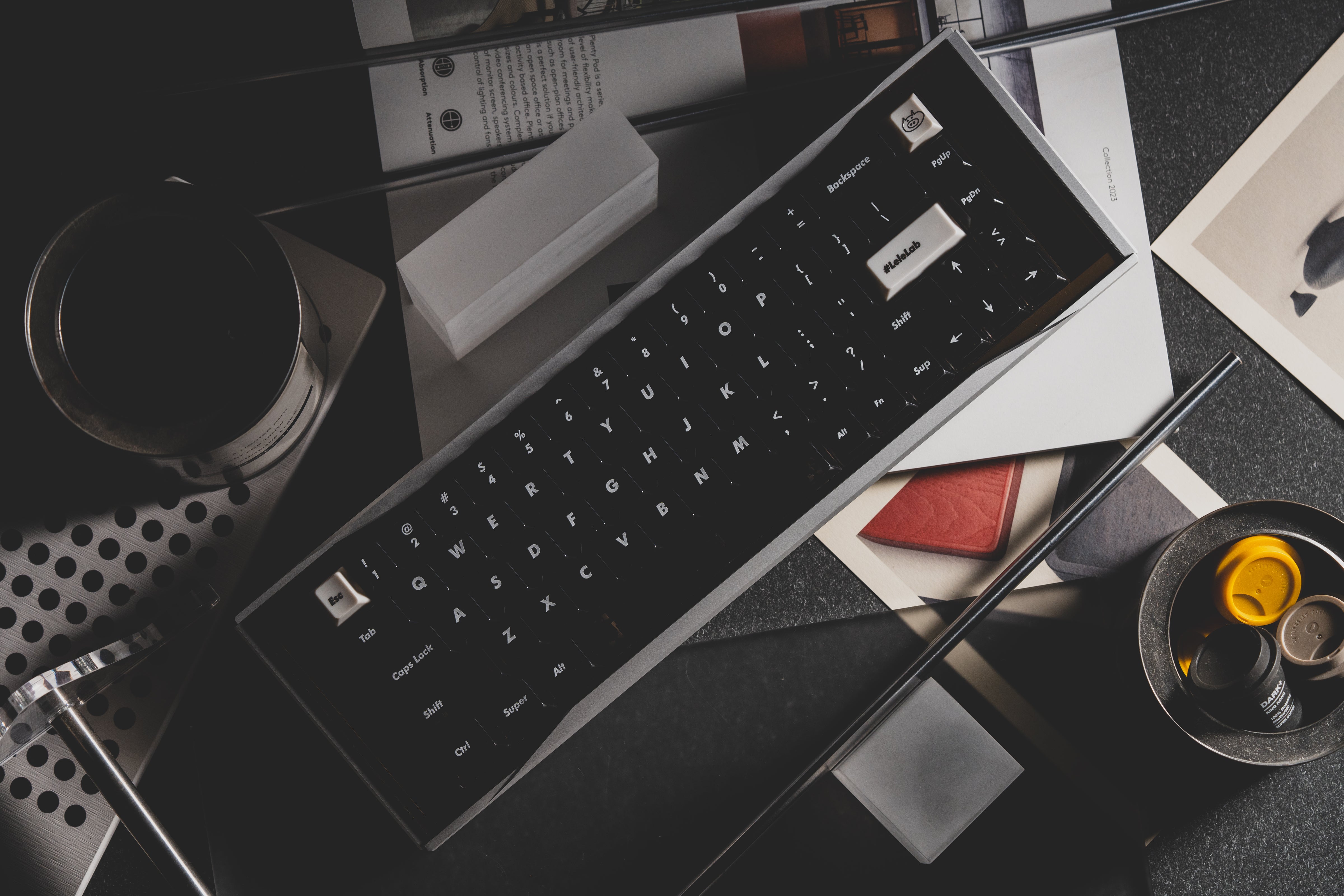 In Stock] LeleLab Supsup Black Keycap Set