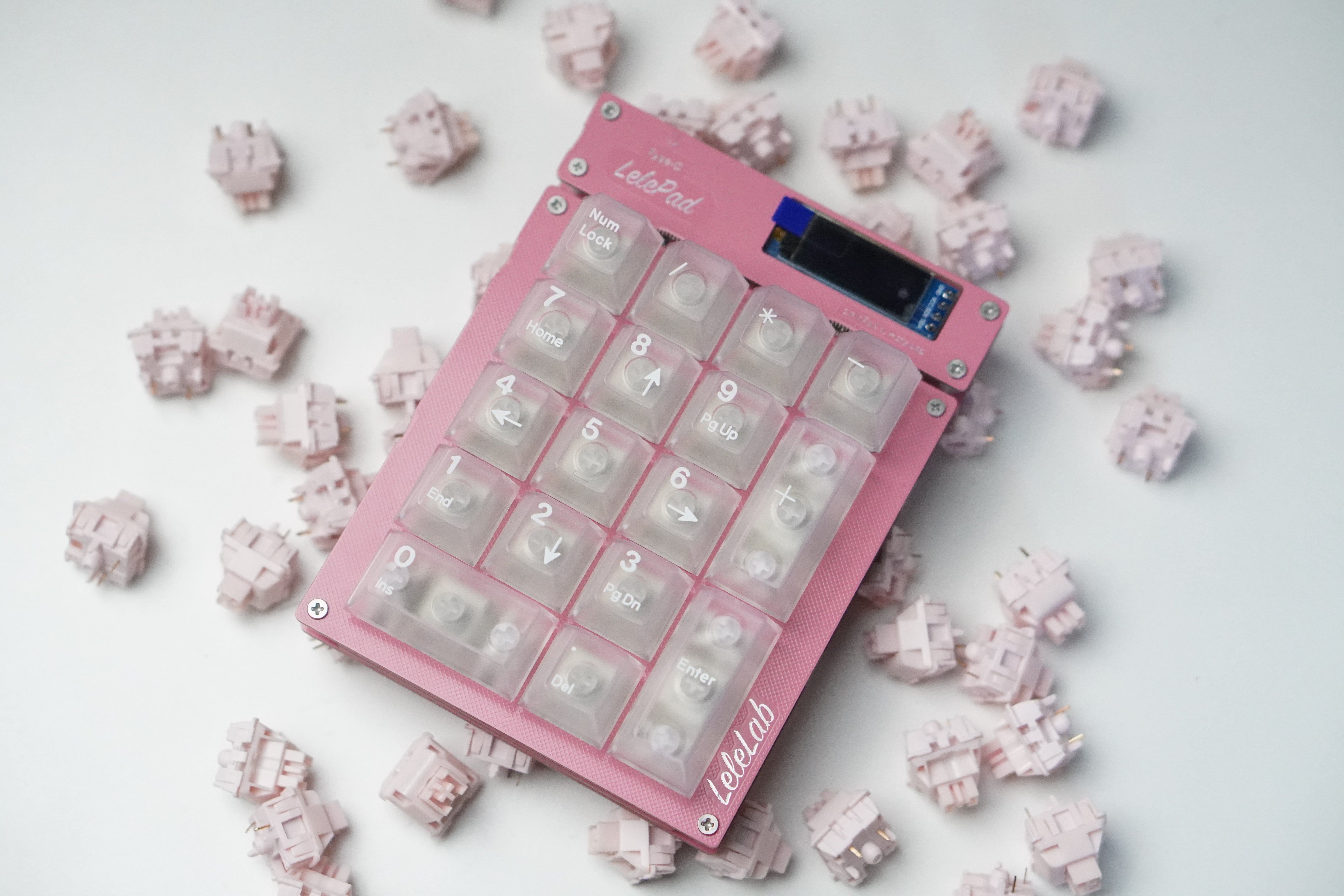 [In Stock] Lelepad Custom Numpad/Macropad Hotswappable Keyboard