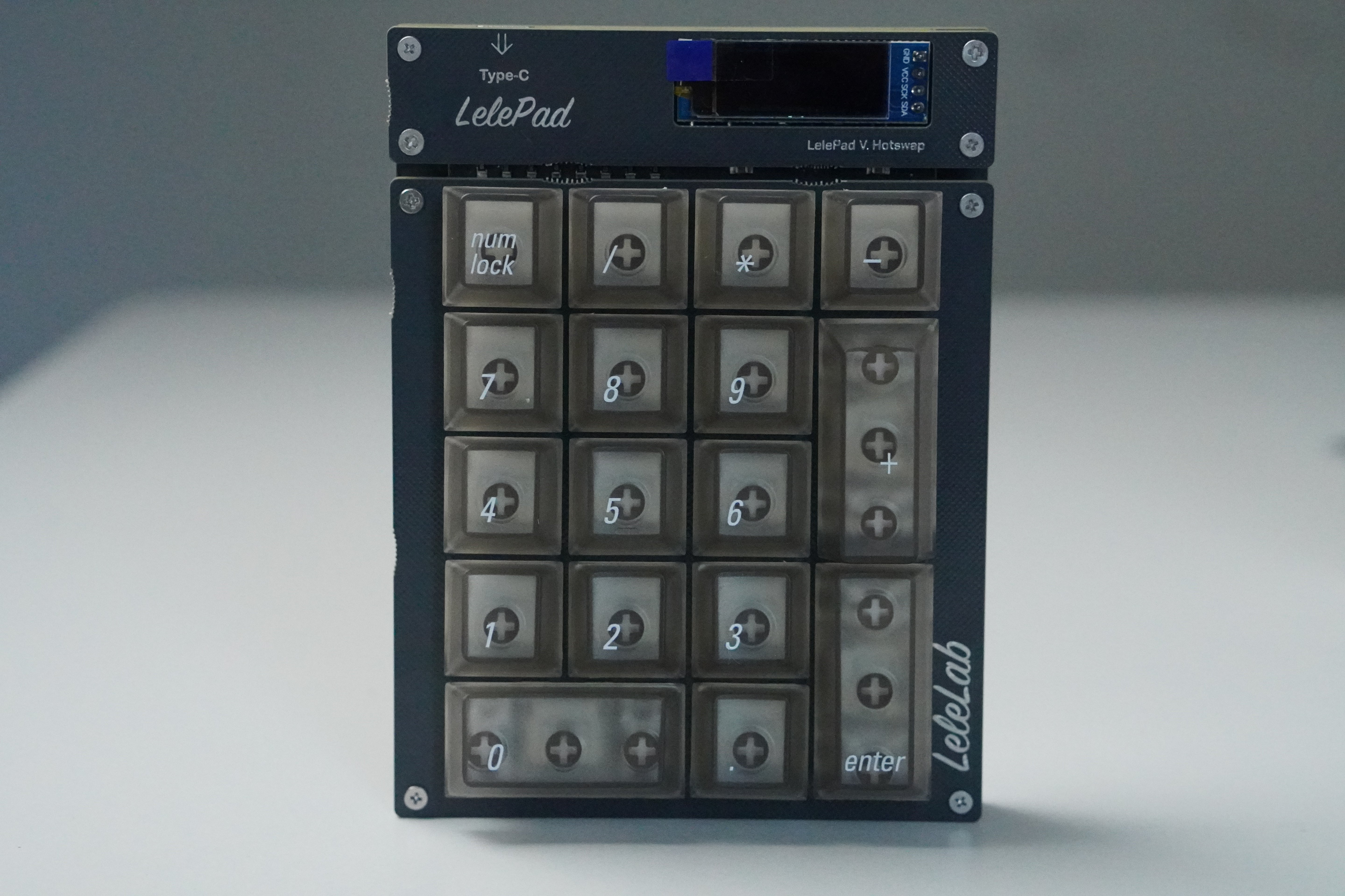 [In Stock] Lelepad Custom Numpad/Macropad Hotswappable Keyboard