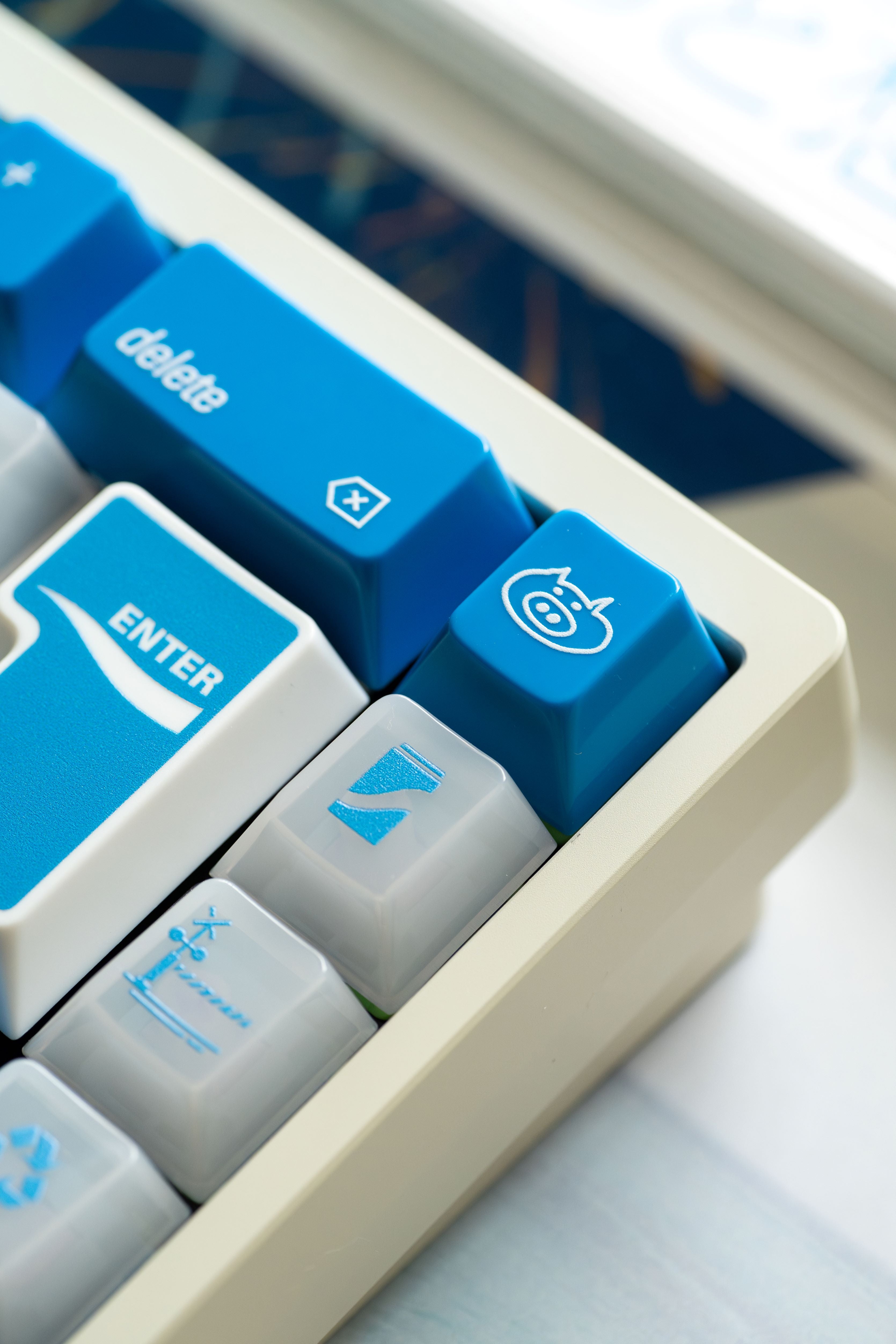 In Stock] LeleDesign Kamakura-Aoi Keycap Set