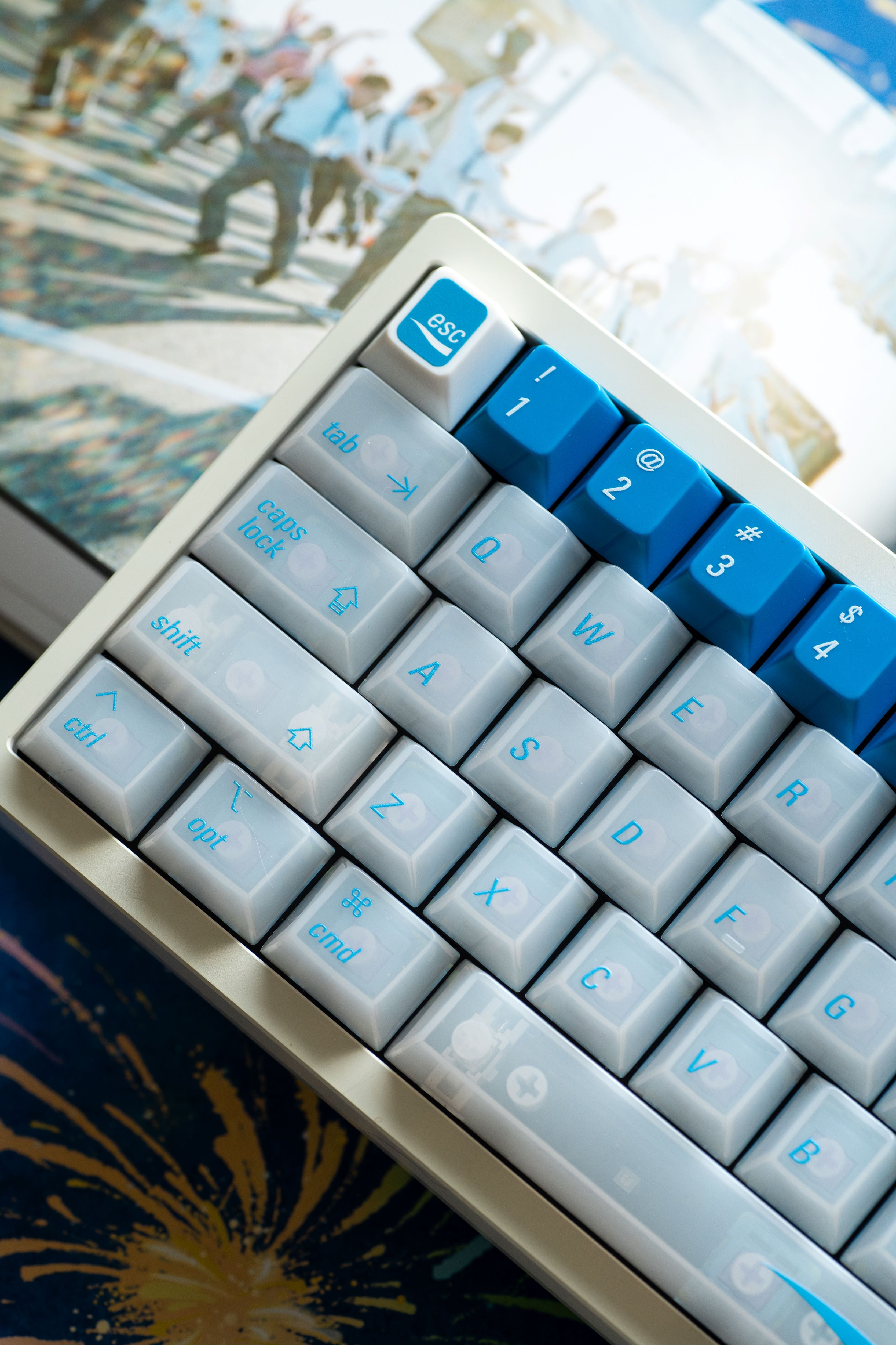 In Stock] LeleDesign Kamakura-Aoi Keycap Set
