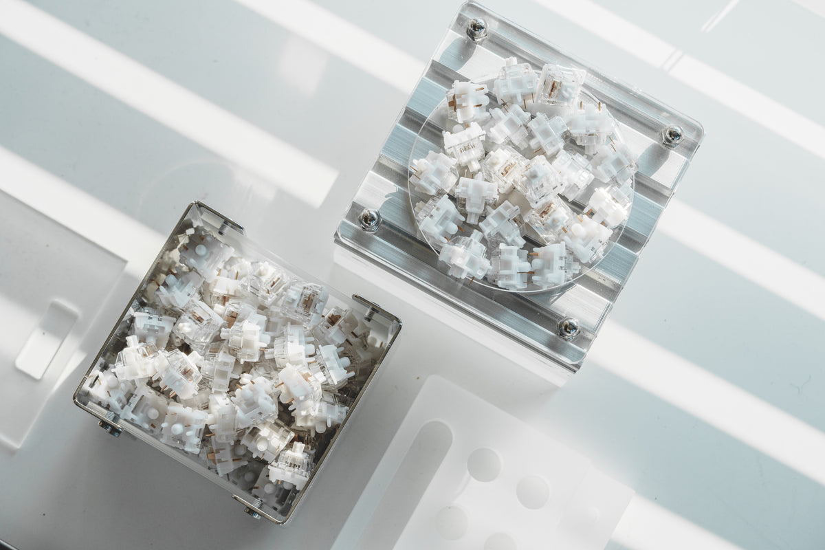 [In Stock] LeleDesign Phantom White Linear Switch