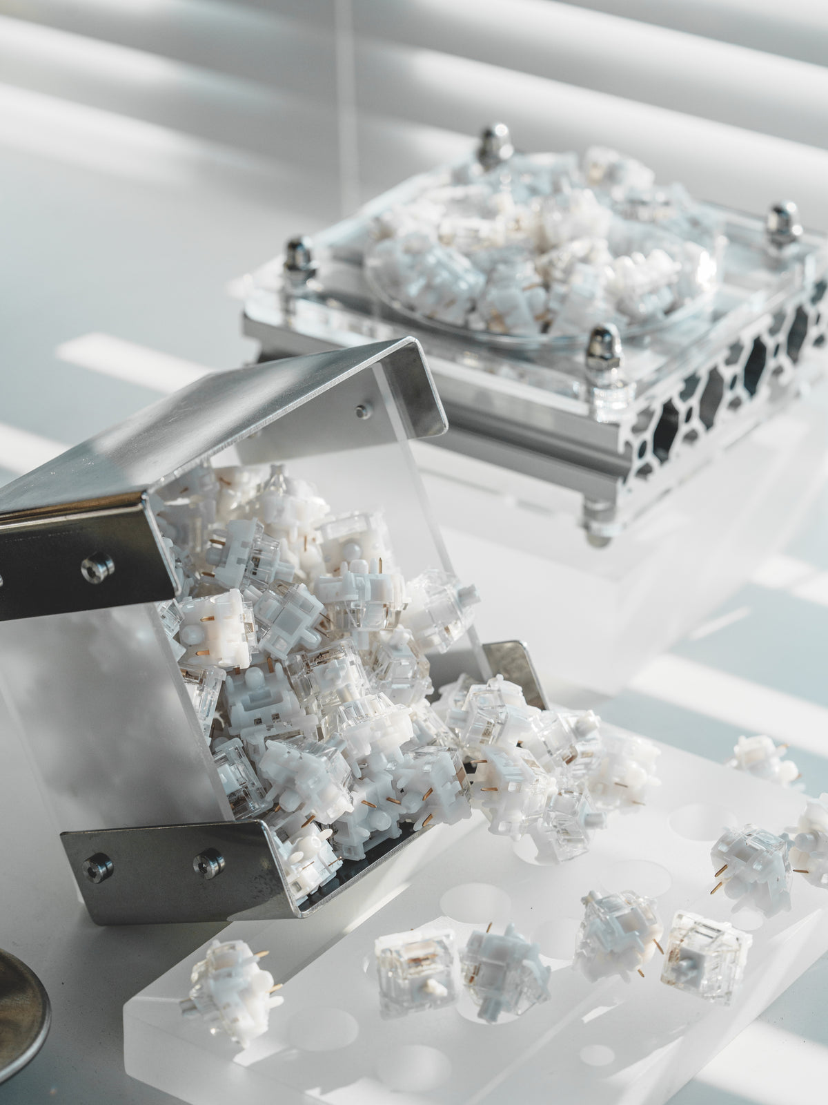 [In Stock] LeleDesign Phantom White Linear Switch