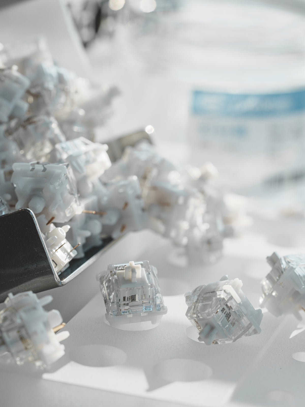 [In Stock] LeleDesign Phantom White Linear Switch