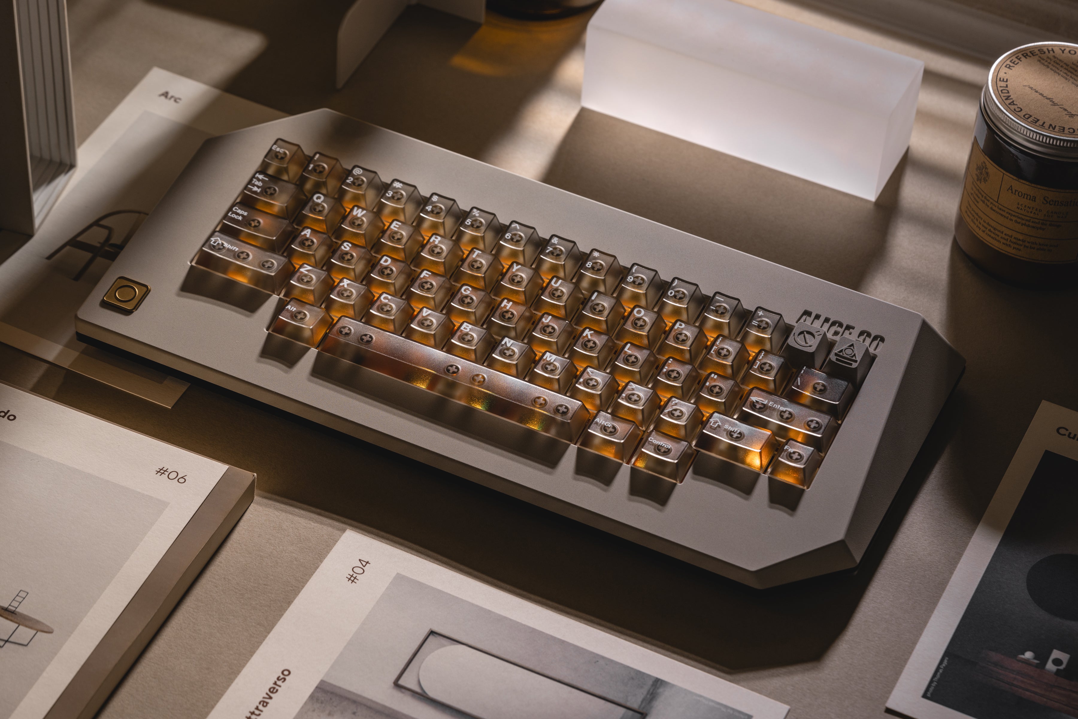 [In Stock] Lelelab Matra Alice 90 Retro Mechanical Keyboard Kit