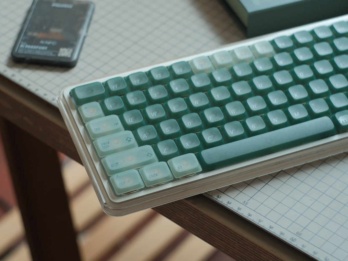 [In Stock] LeleDesign LowSup ForestGrey Keycaps Set