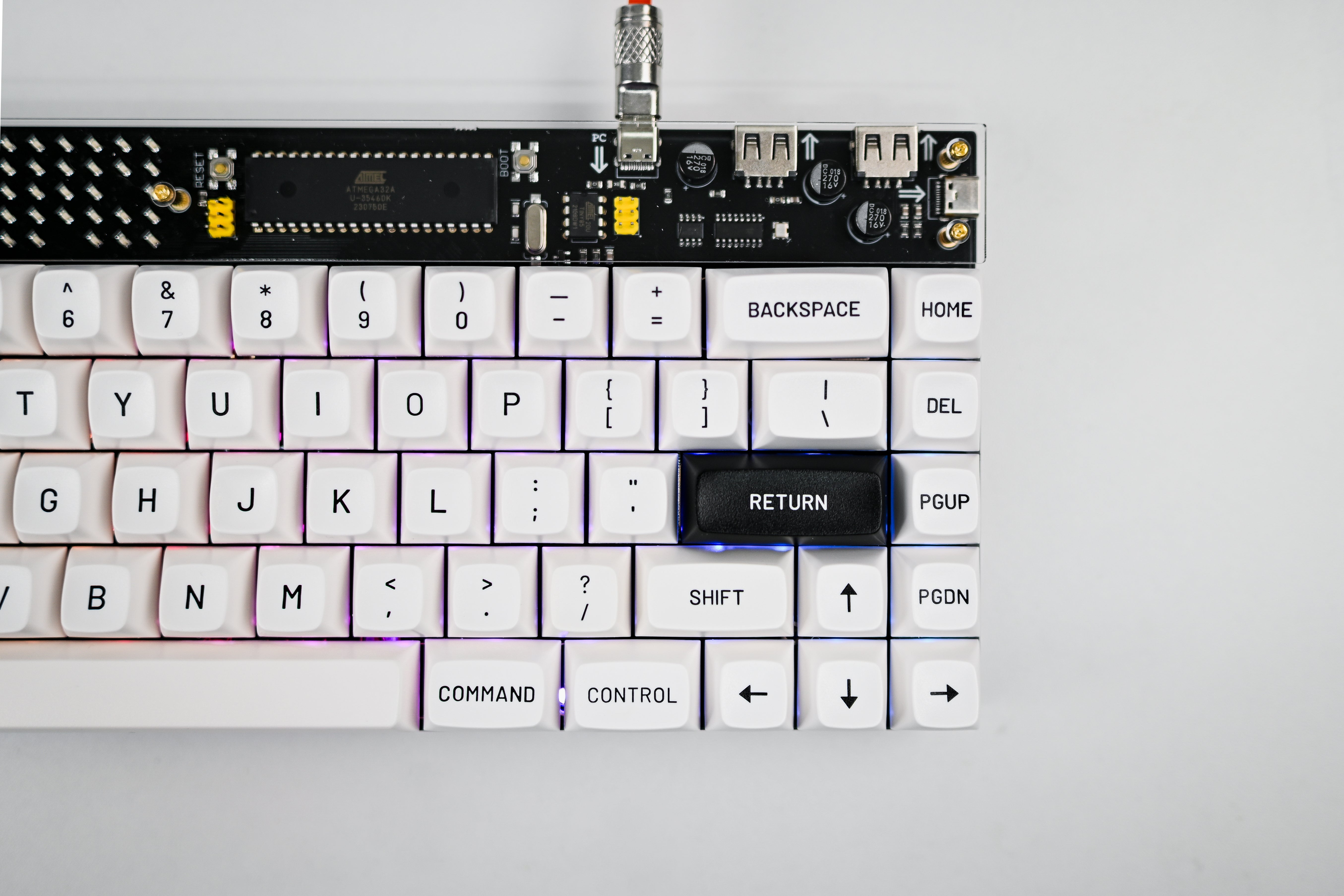 In Stock] Lelelab Y2K 76 x MT3 Black on White PreBuilt Ready-to-use K