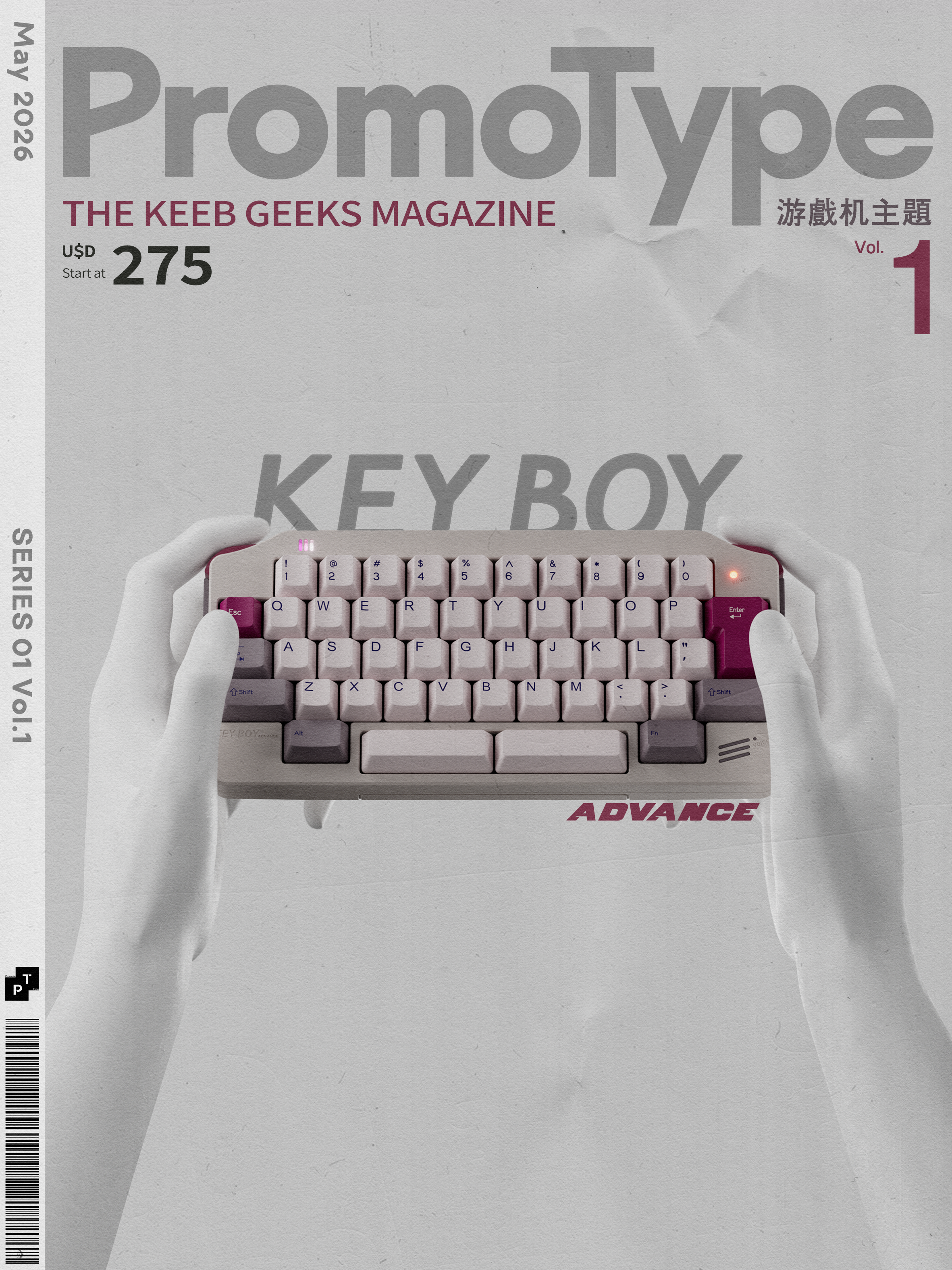 [Pre Order] PromoType Key Boy Advance 50 KBA50 Keyboard Kit