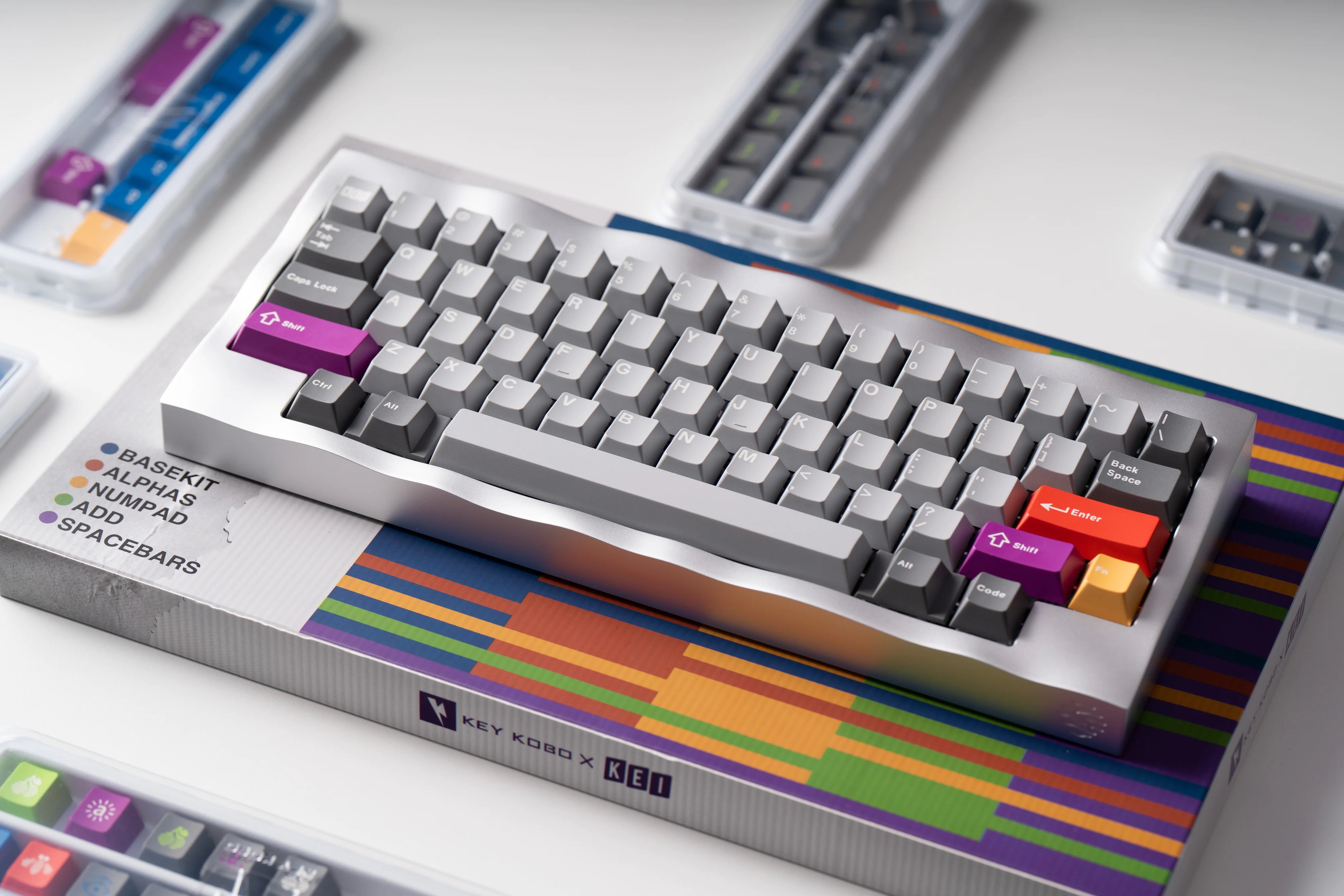 [In Stock] Zer Studio Waves 60 Custom Keyboard kit