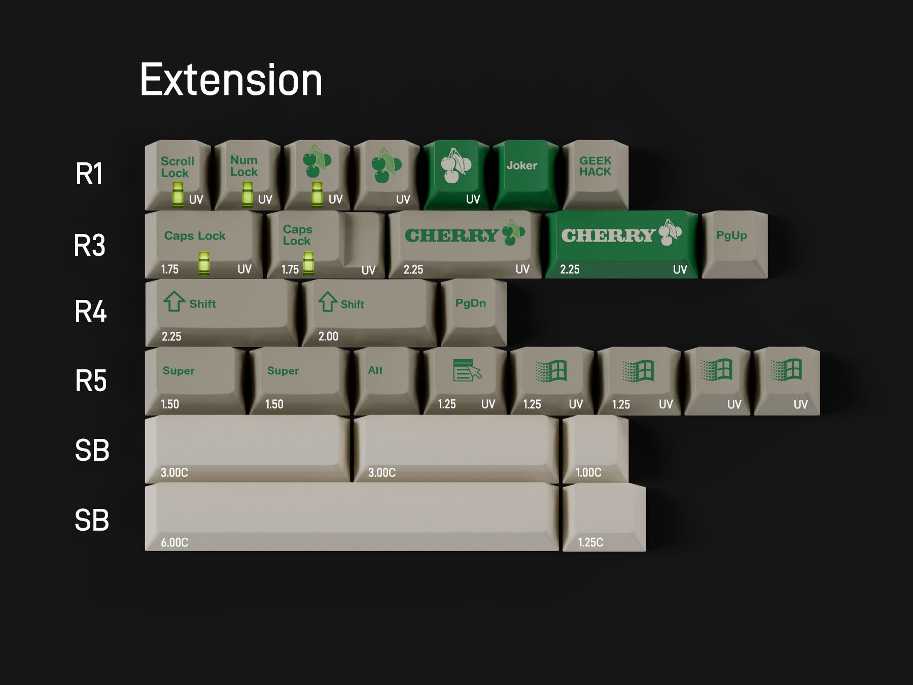 [Group Buy] GMK CYL Green Alert