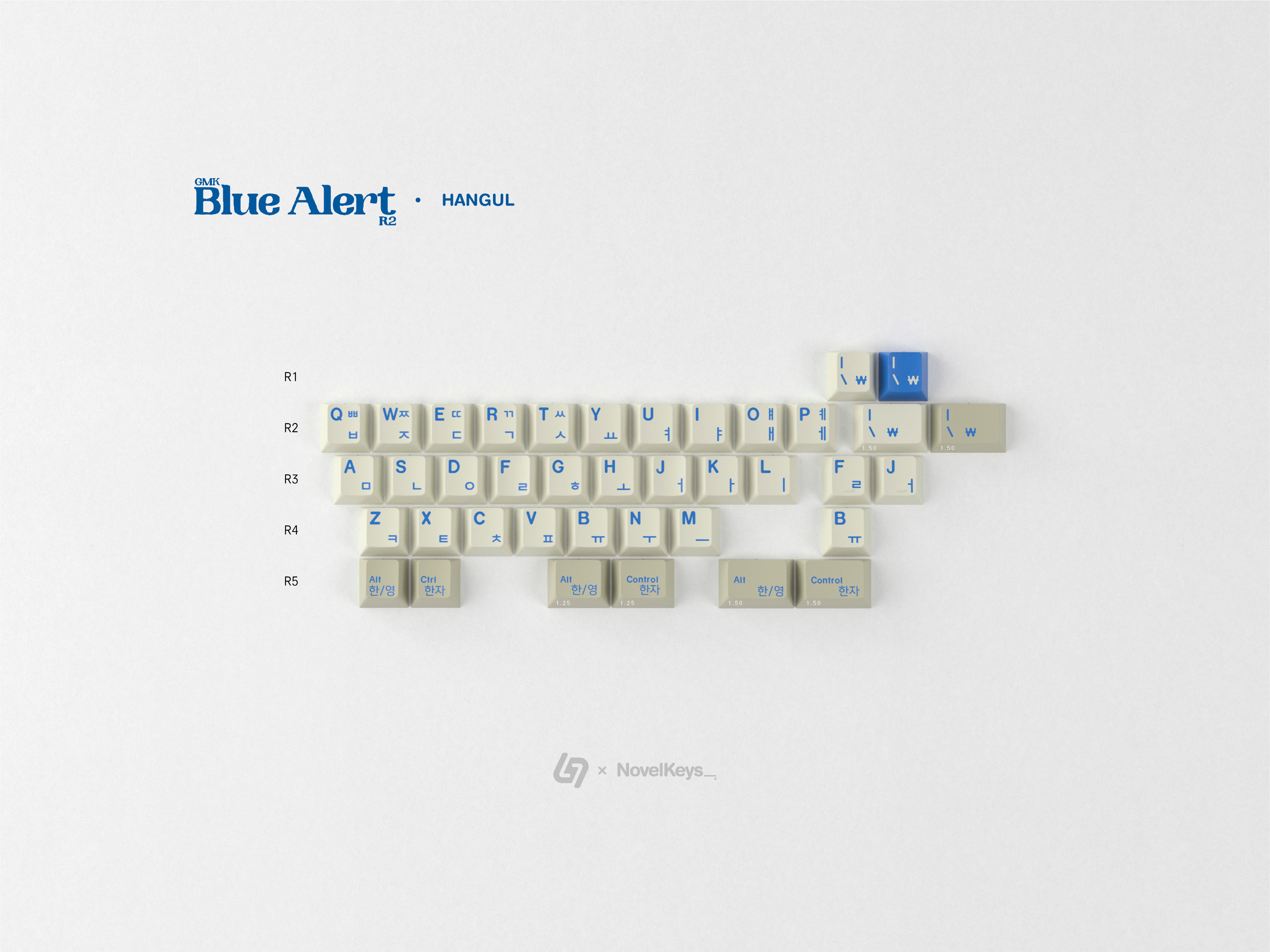 [In Stock] GMK CYL Blue Alert R2