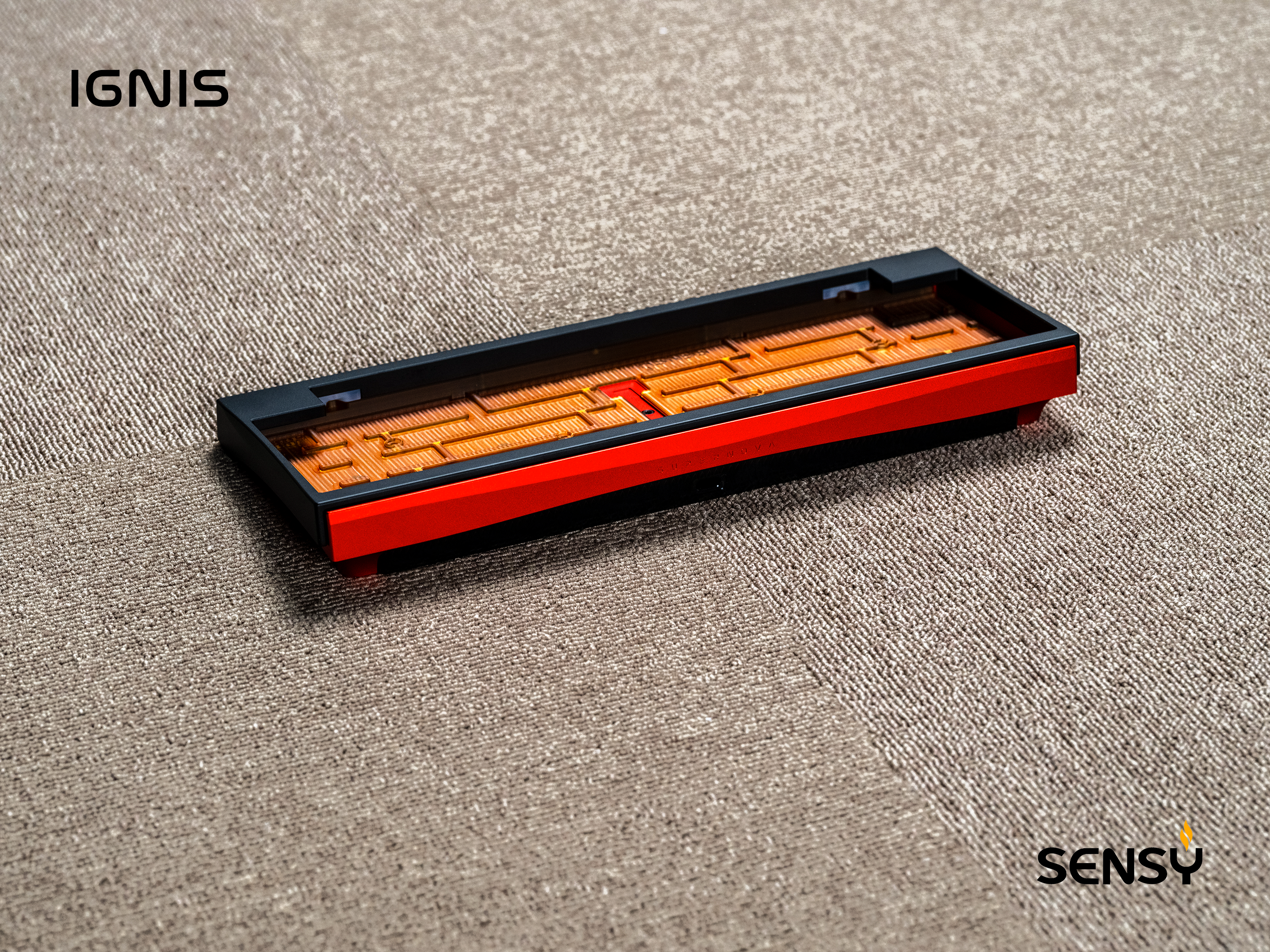 [Group Buy] Supernova 60% SonoShell Keyboard Kit by Sensy