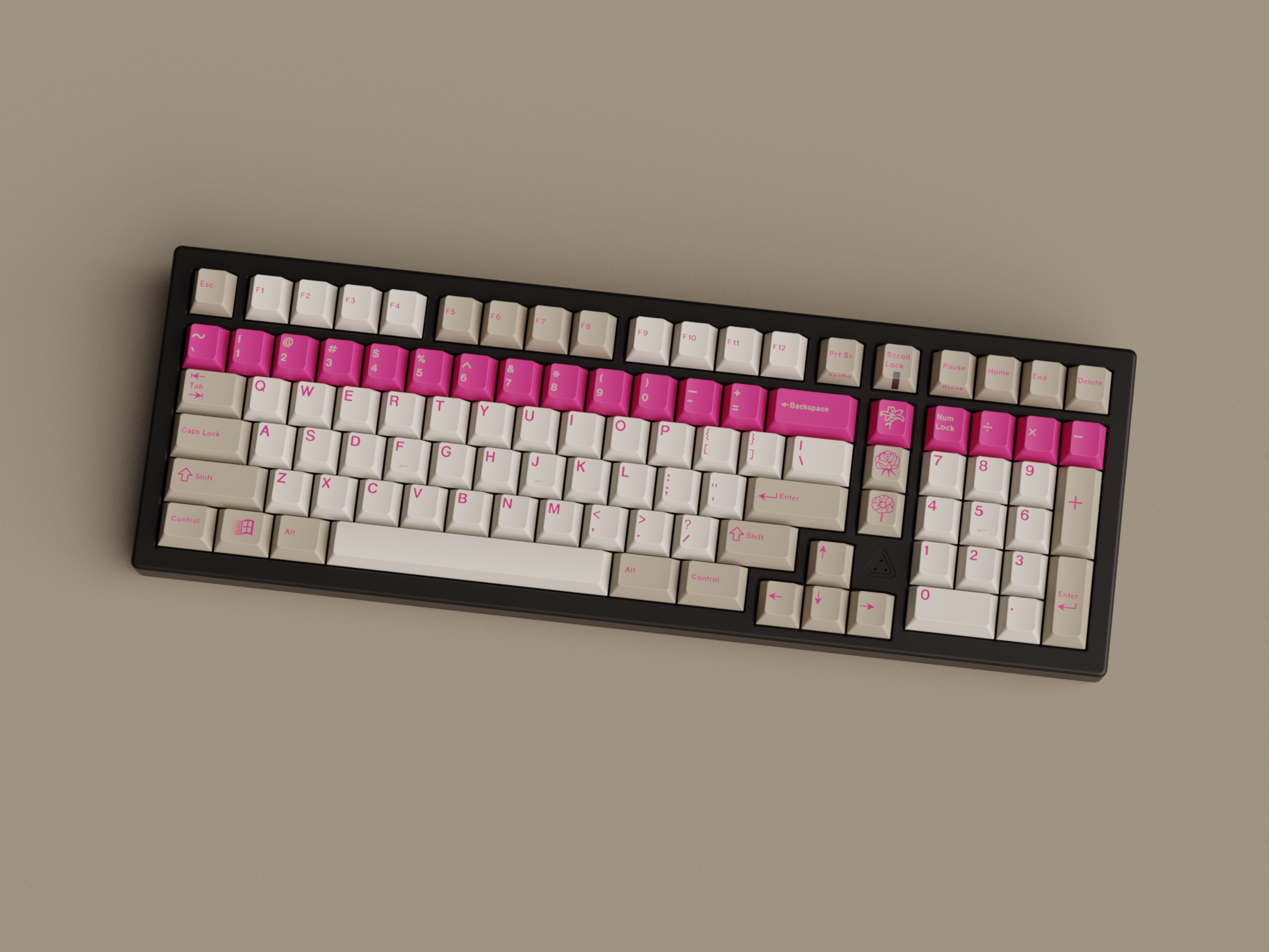 [Group Buy] GMK CYL Lilies of the Valley