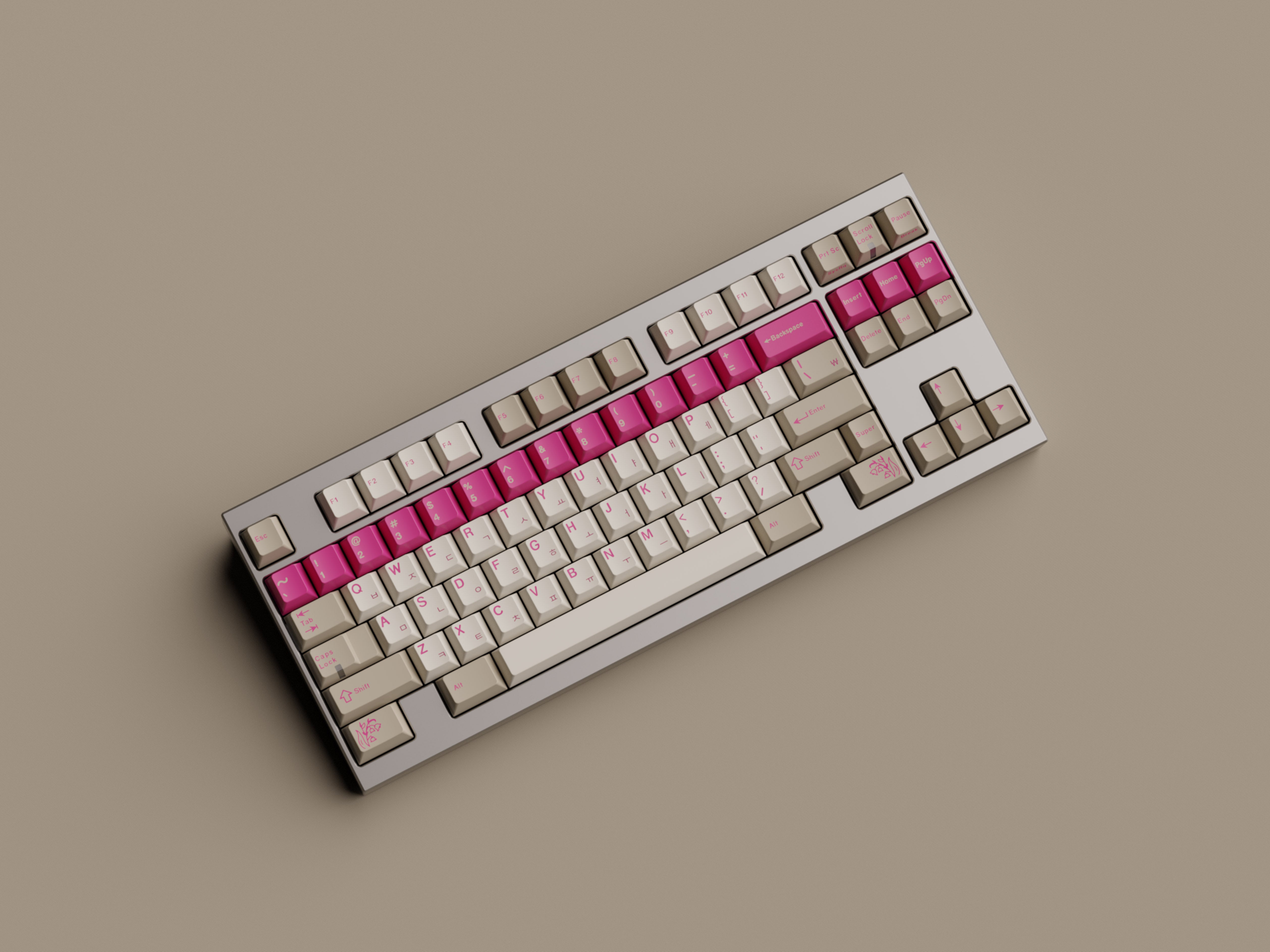 [Group Buy] GMK CYL Lilies of the Valley