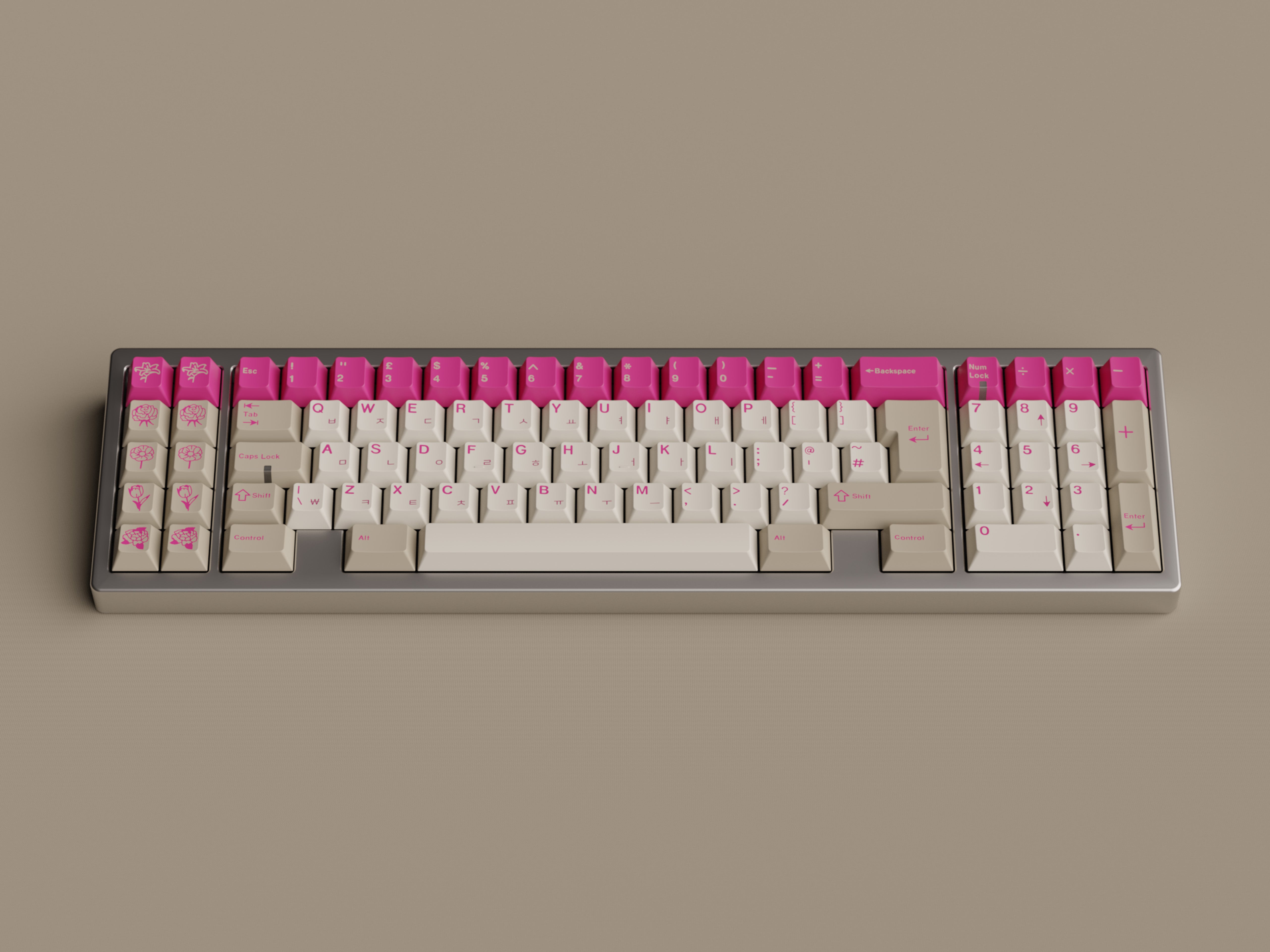 [Group Buy] GMK CYL Lilies of the Valley