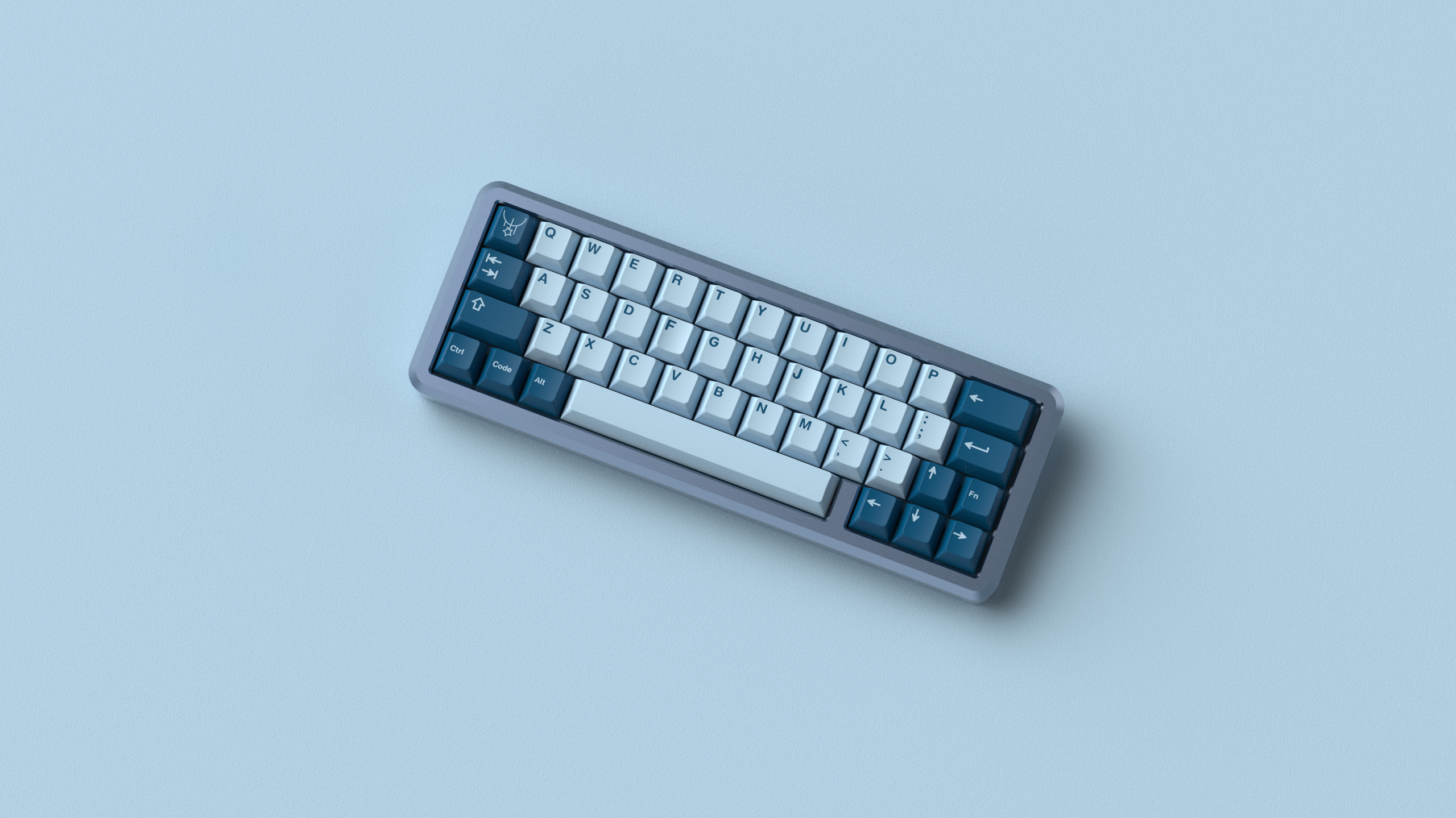 GMK Nightlight Cherry Profile Double Shot ABS Keycap Set - Thumbnail 4