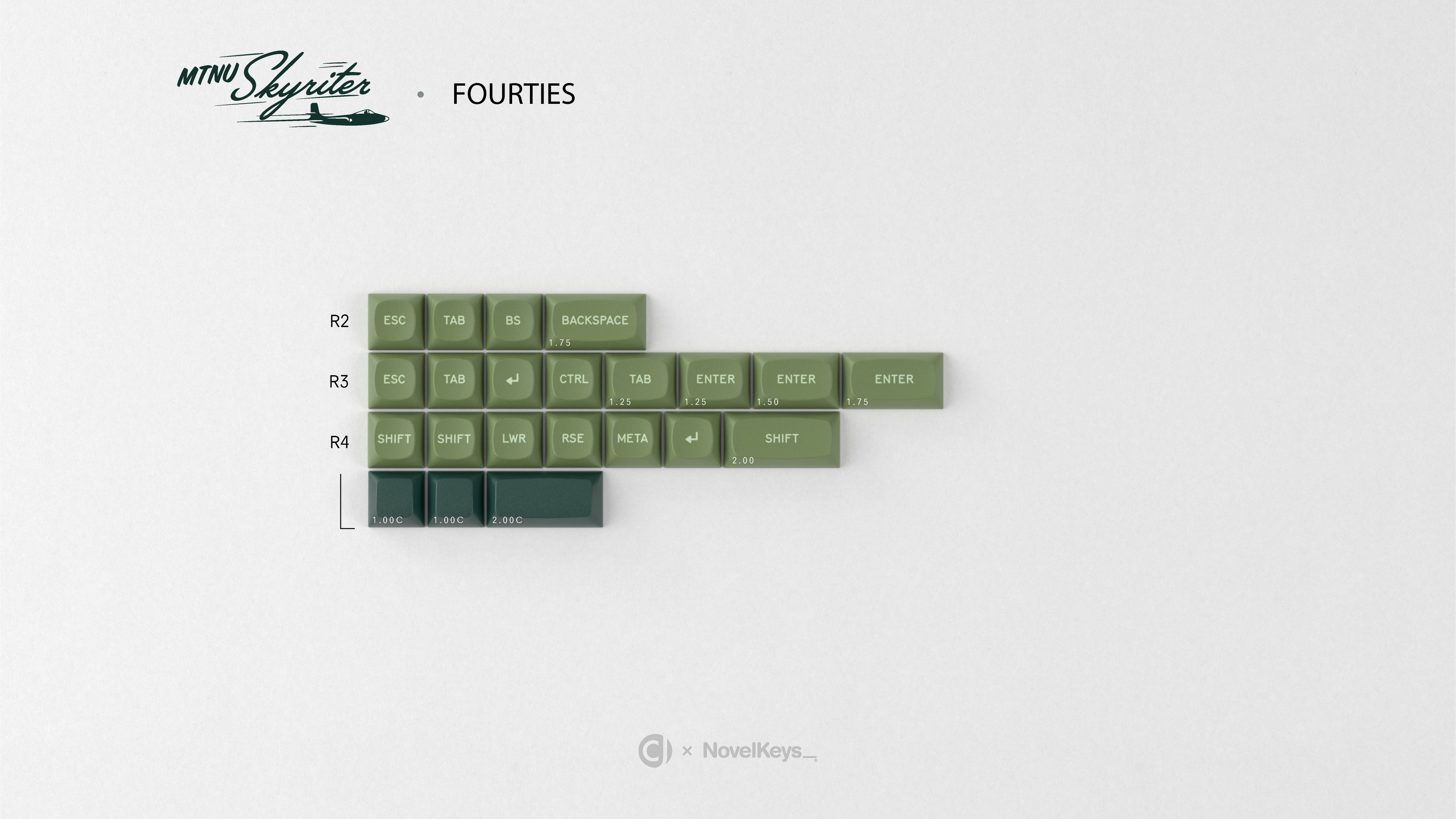 [Pre Order] GMK MTNU Skyriter