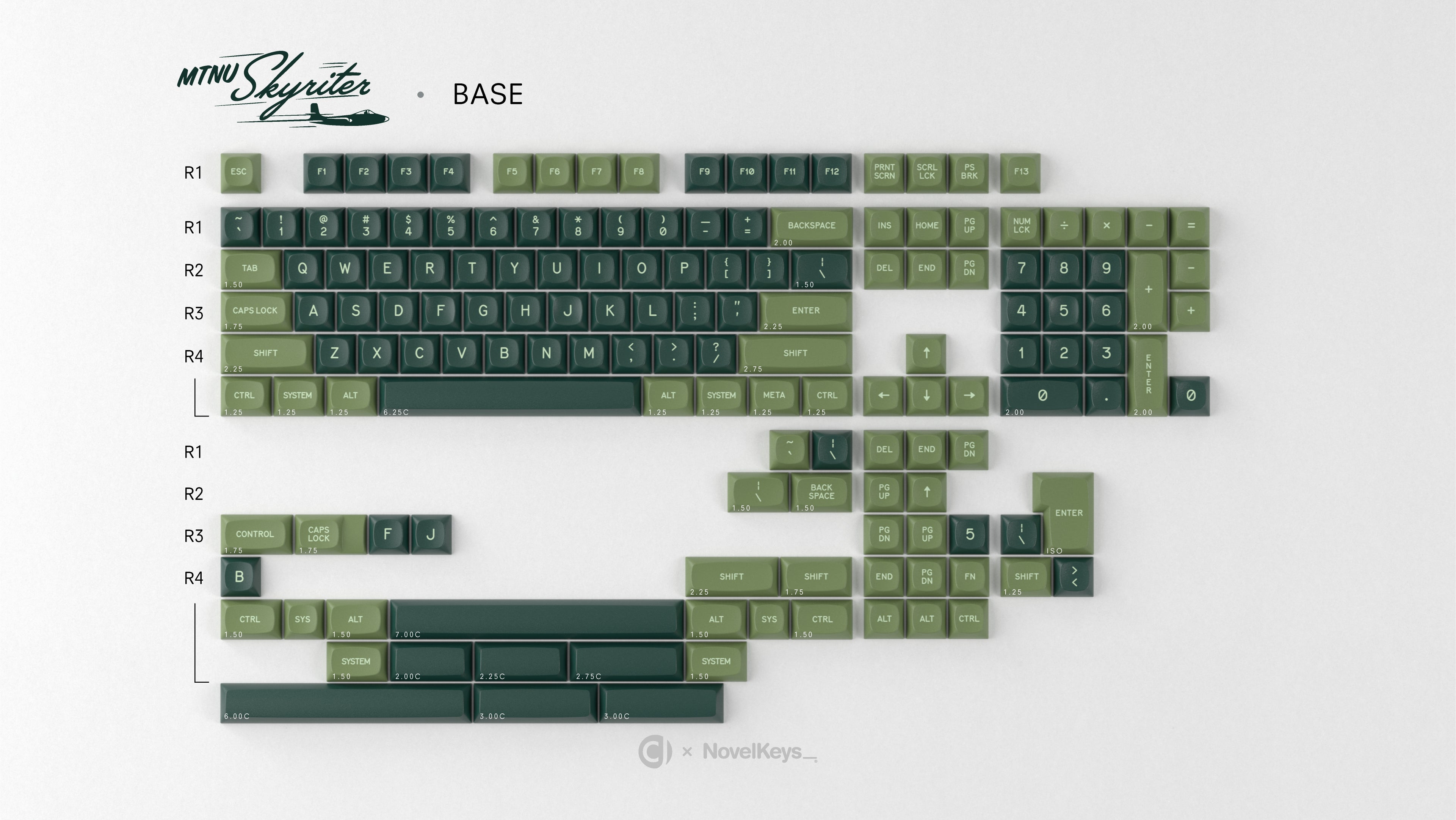 [Pre Order] GMK MTNU Skyriter