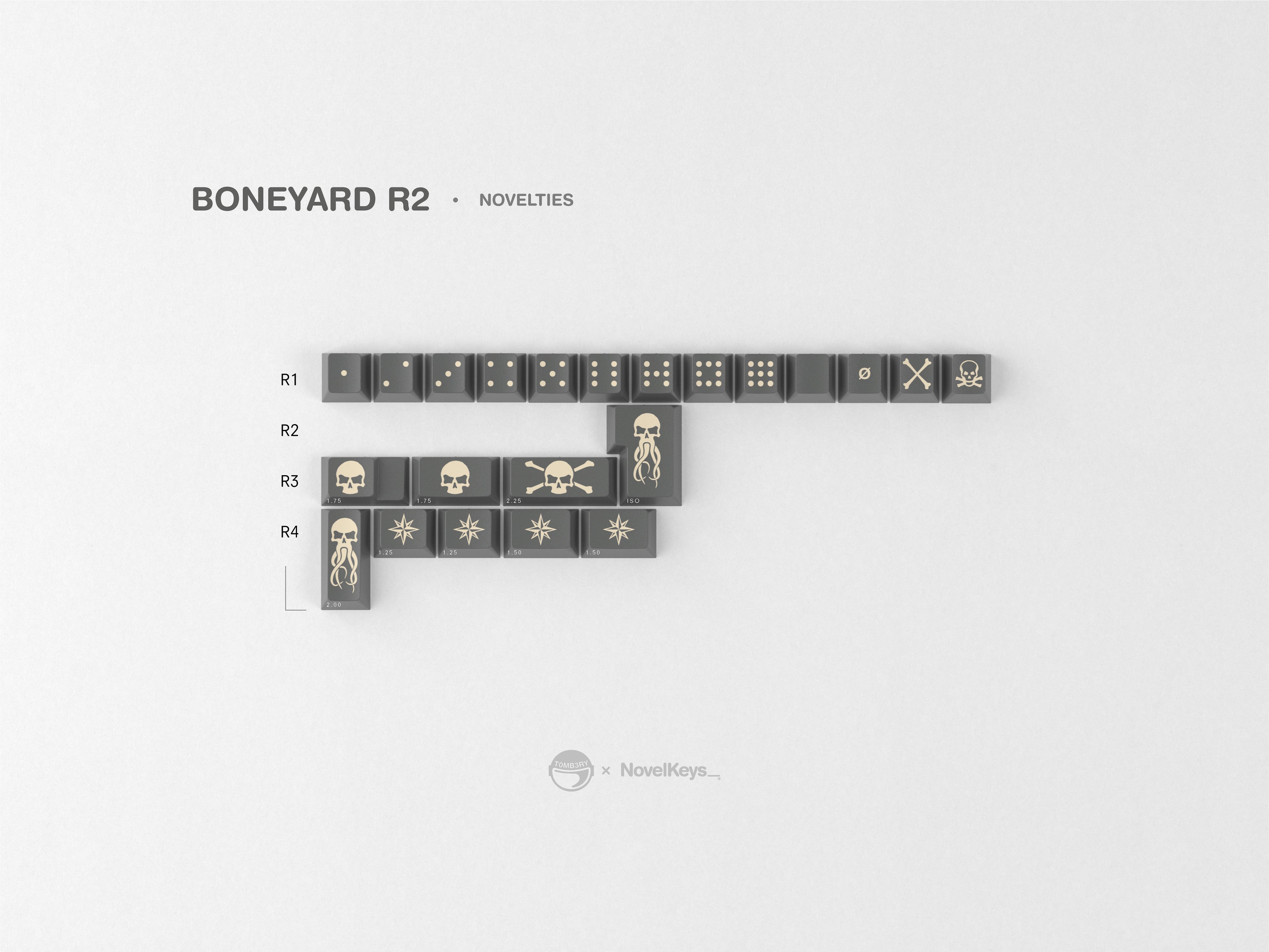 [Group Buy] GMK CYL Boneyard R2