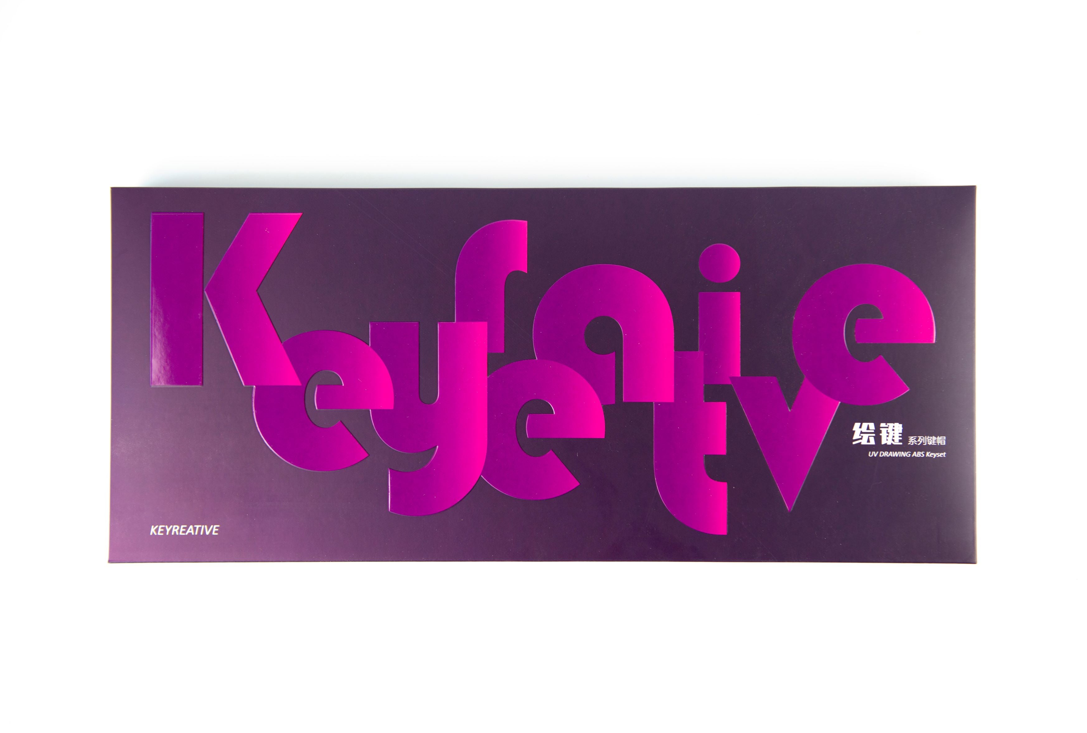 KEYREATIVE UV DRAWING Stroke and Structure Keycap Set - Thumbnail 4