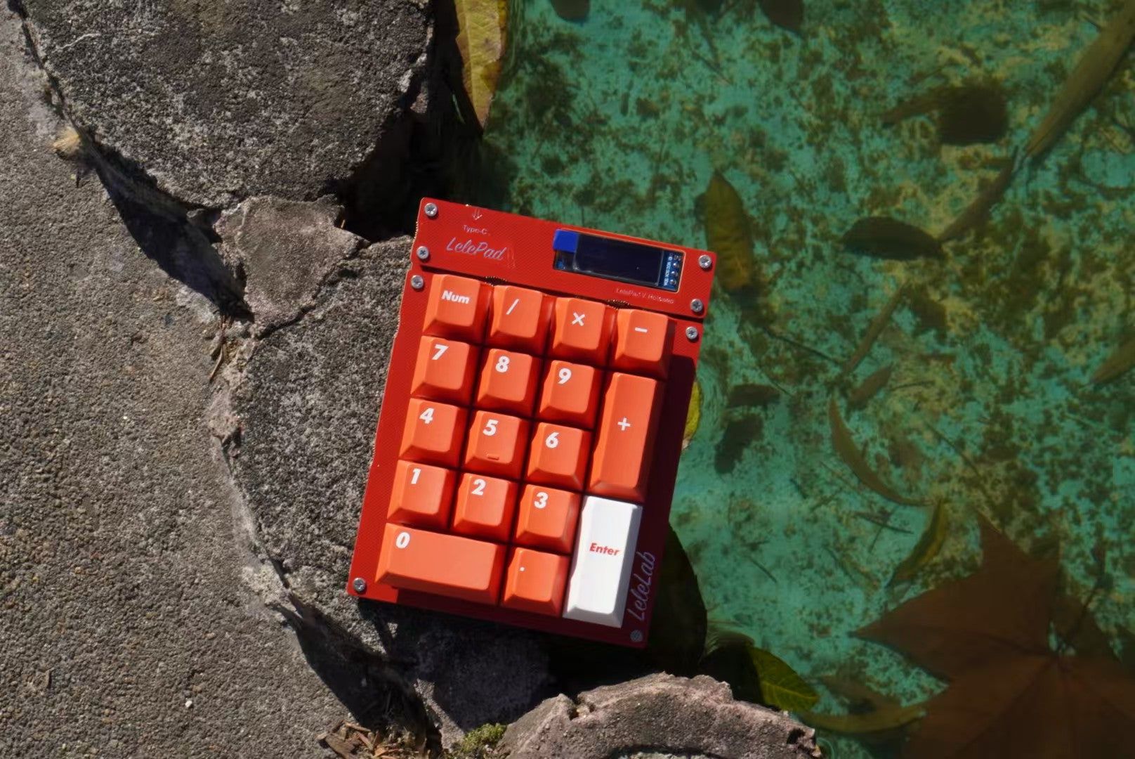 In Stock] Lelepad Custom Numpad/Macropad Hotswappable Keyboard