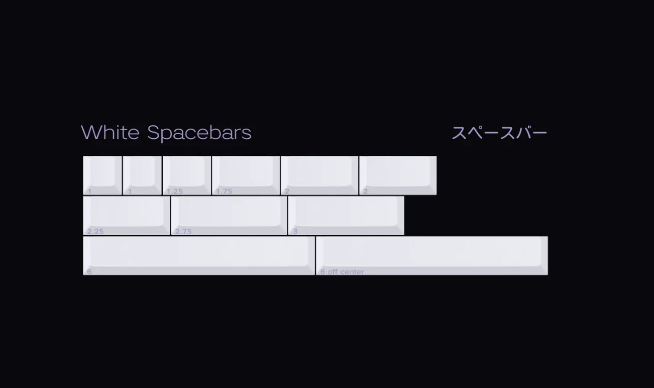 [In Stock] JTK Hanami - Tripleshot Hiragana