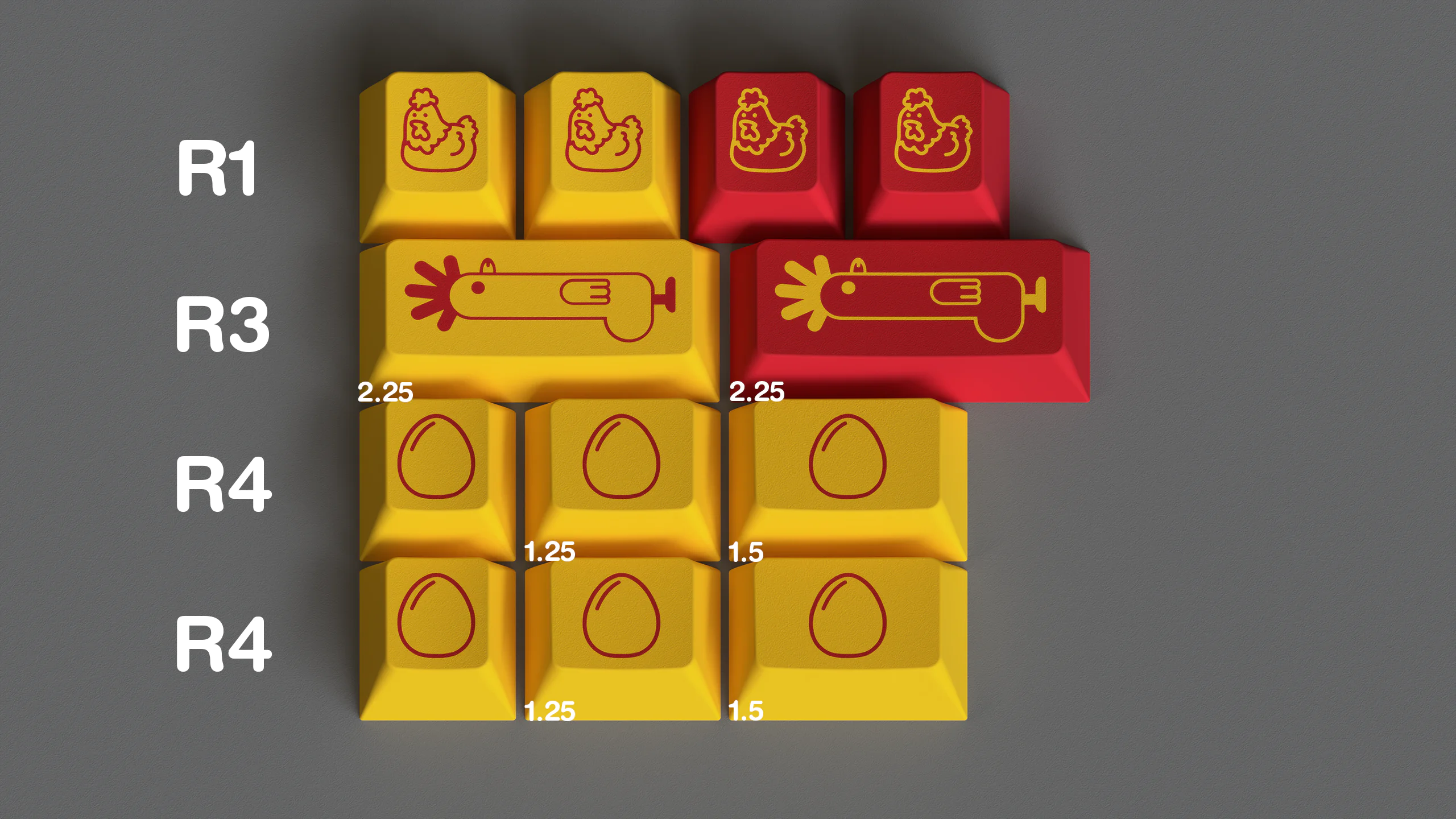 [In Stock] GMK funny novelties collection