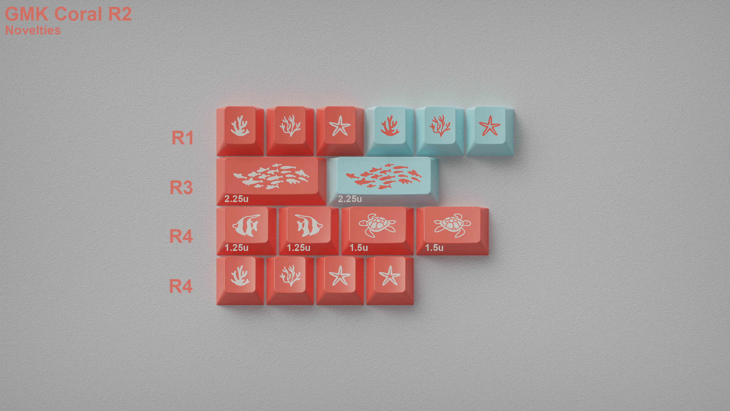 [In Stock] GMK funny novelties collection