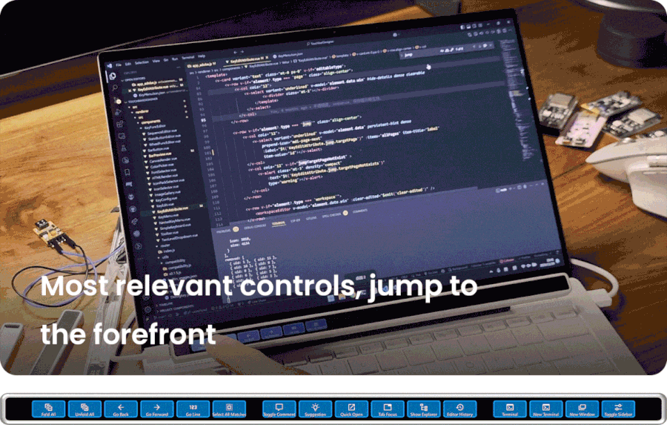 [In Stock] Flexbar: A Versatile & Fully Customizable Touch-Bar Solution