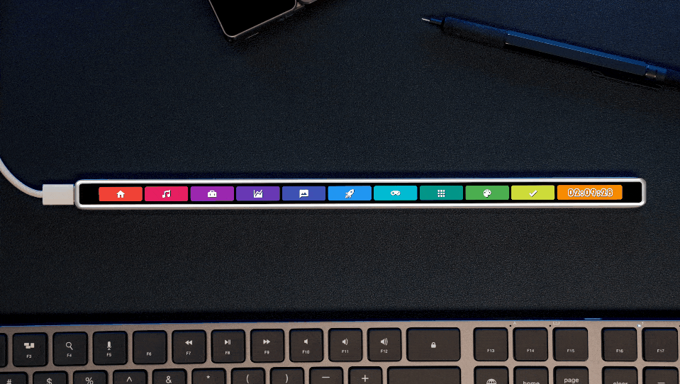 [In Stock] Flexbar: A Versatile & Fully Customizable Touch-Bar Solution