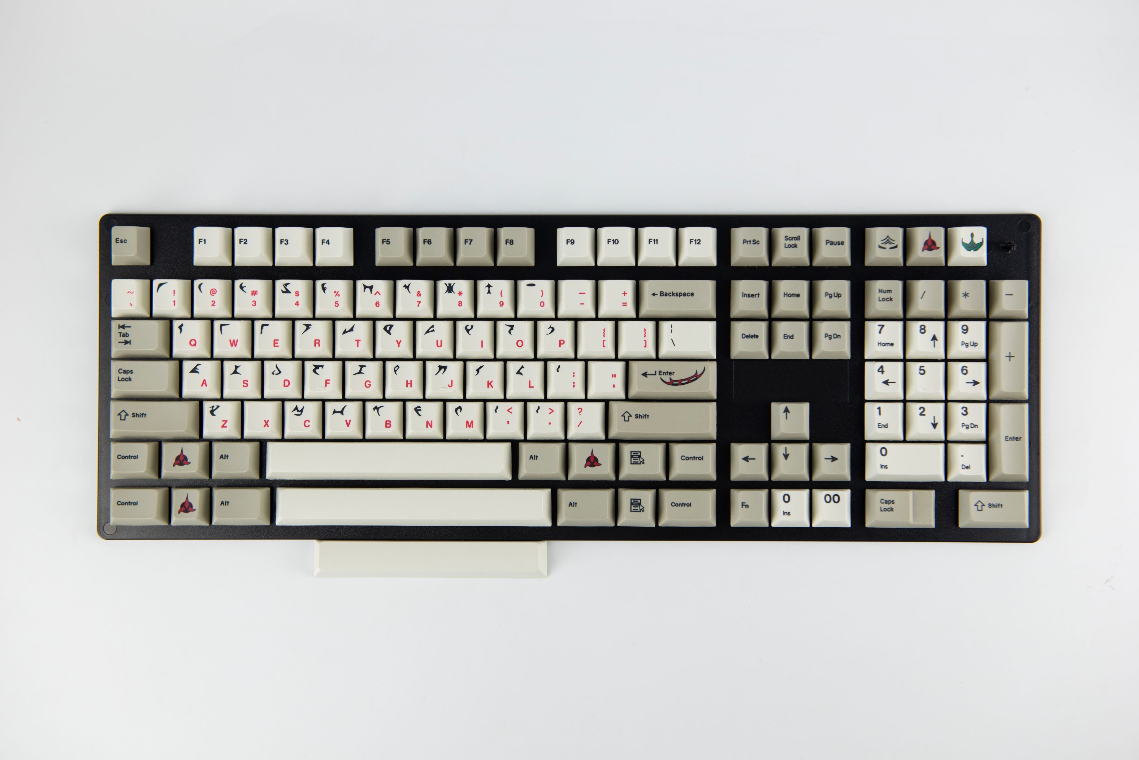 [In stock] KEYREATIVE - Klingon PBT Keycap Set for Mechanical Keyboards