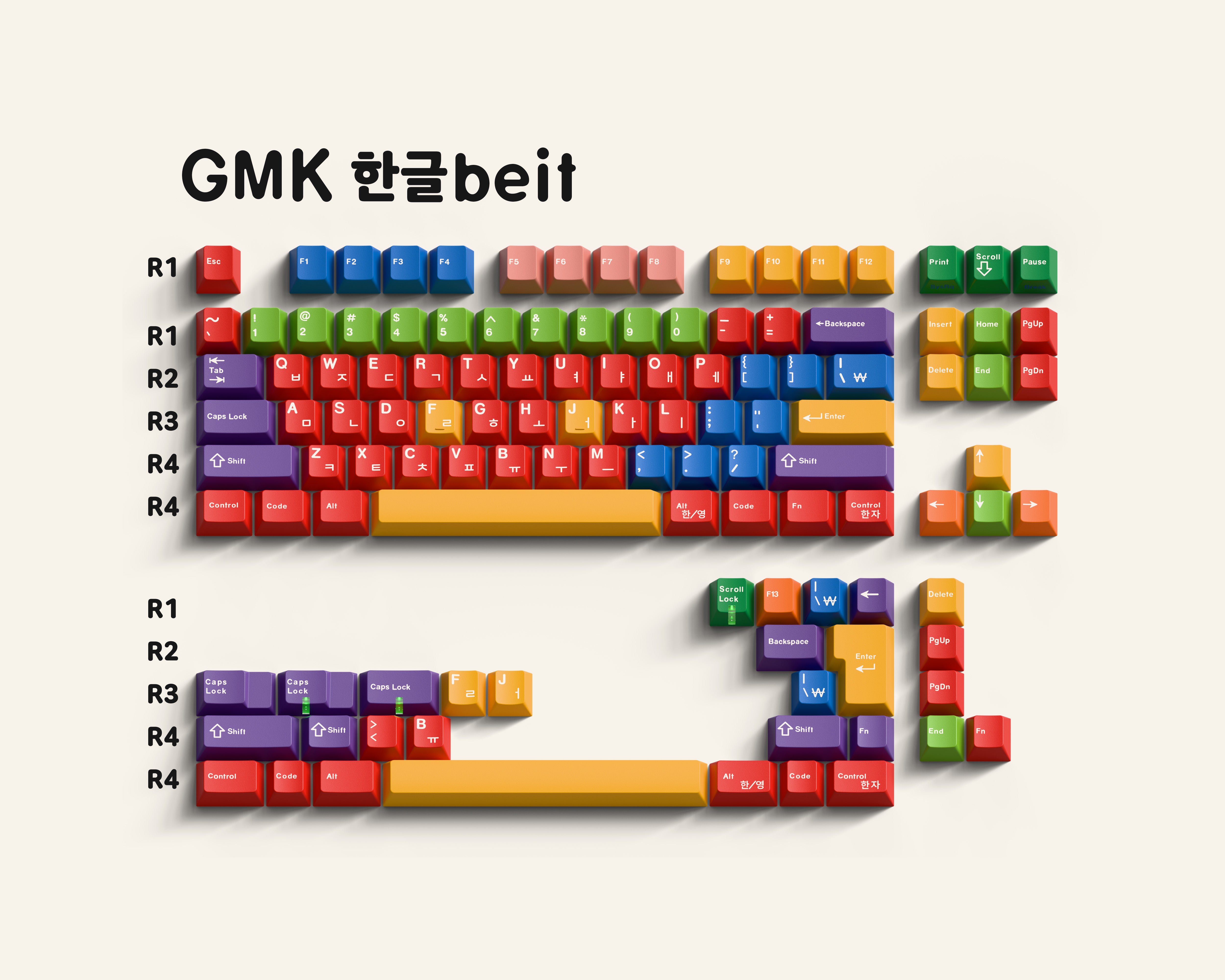 [Group Buy] GMK CYL Hangulbeit
