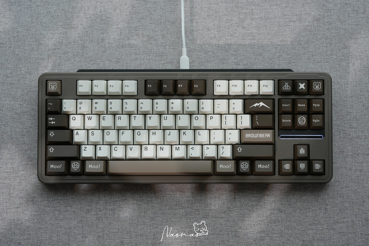 [In Stock] Space80: Apollo’s Cyber Armor keyboard kit By Gray Studio