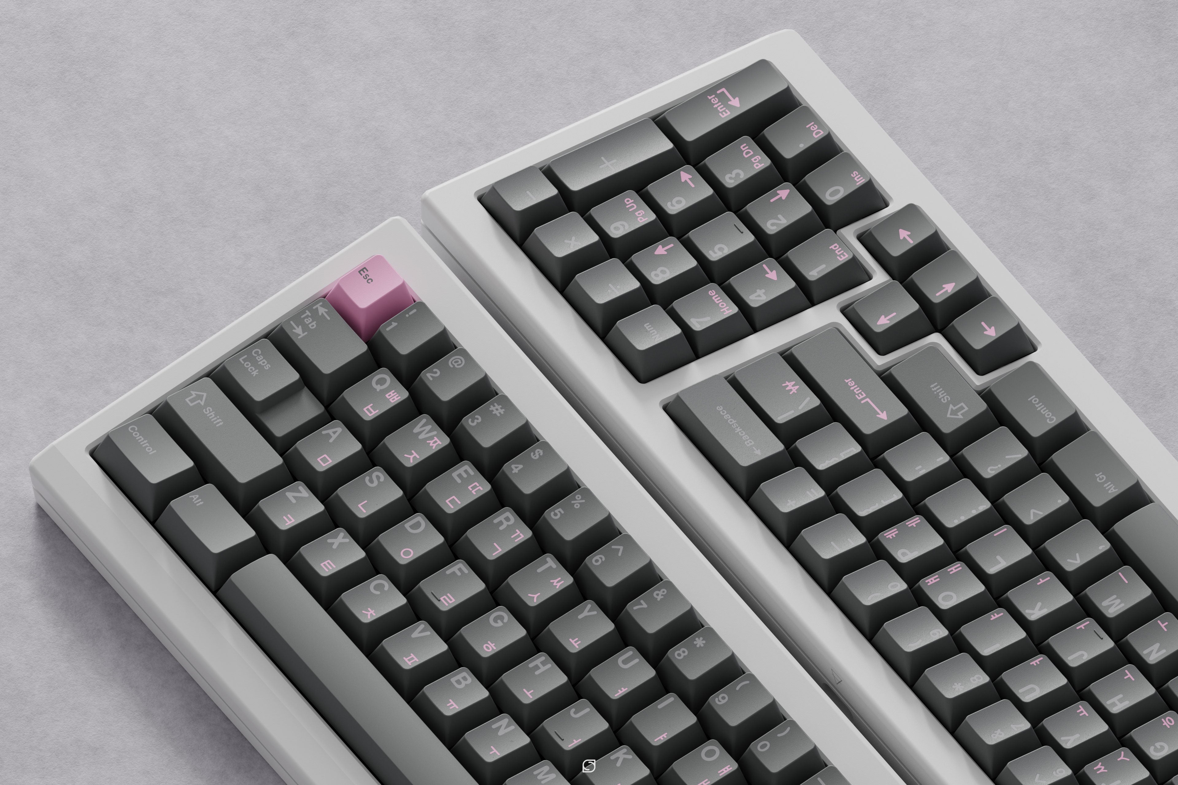 GMK Hooty Cherry Profile Double Shot ABS Keycap Set