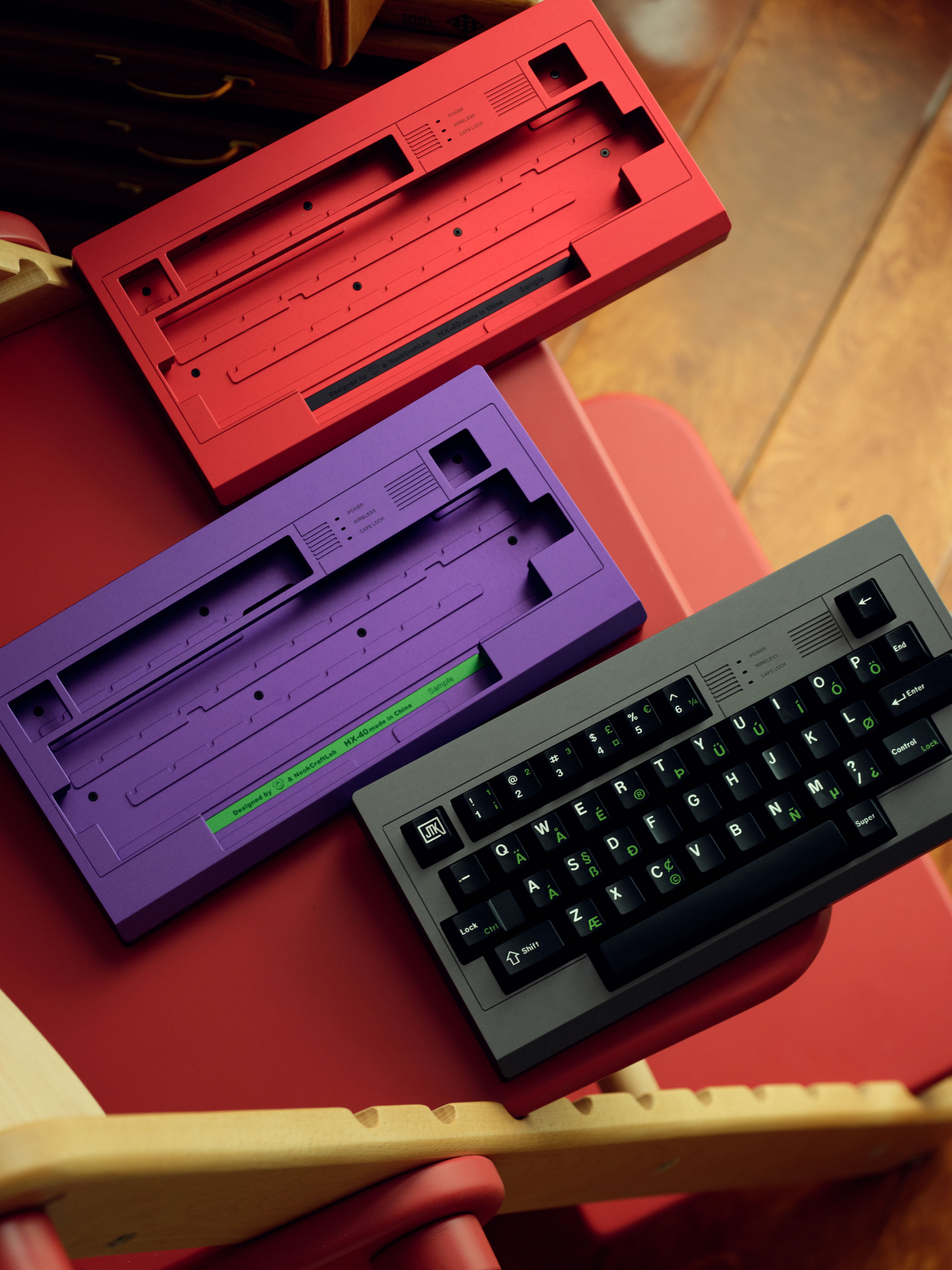 Pre-Order] HX-40 40% Mechanical Electro-capacitive Keyboard Kit by Ni