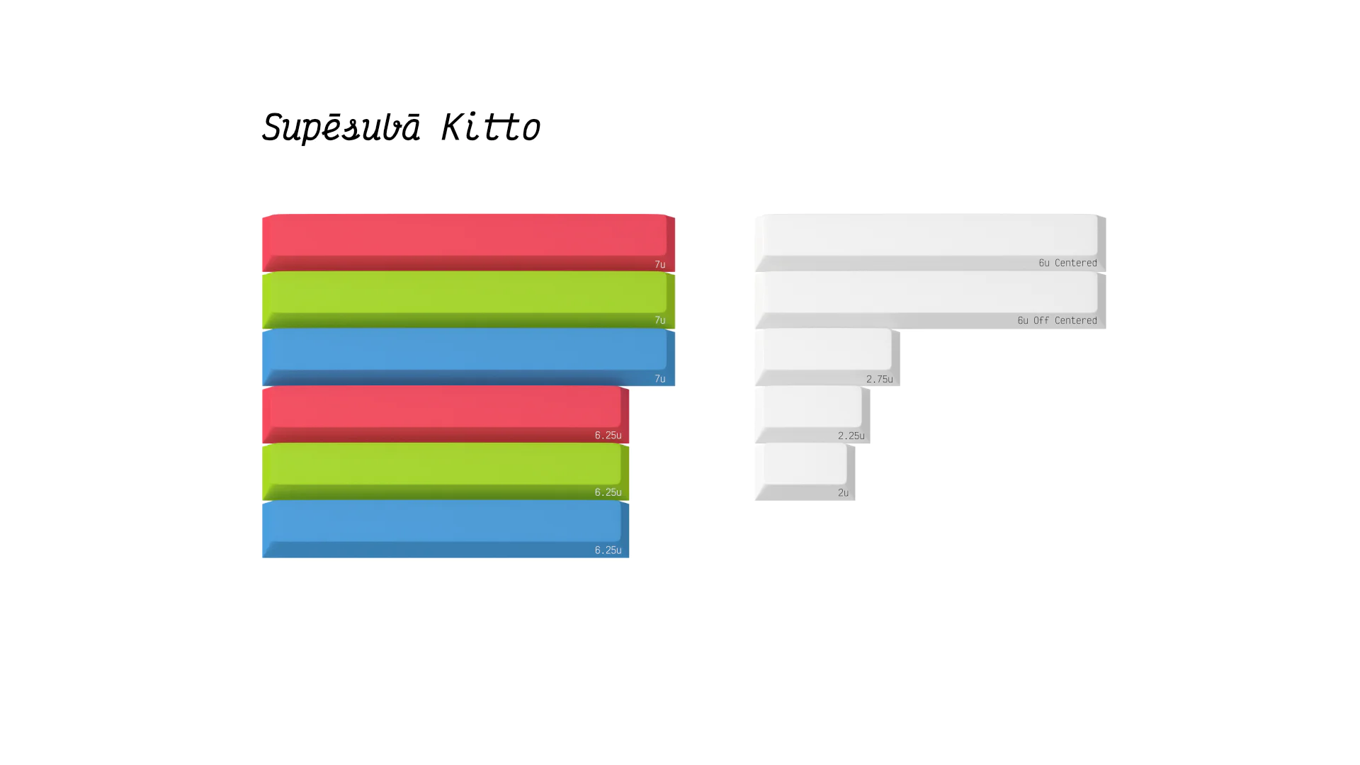 [Clearance] GMK Child kits