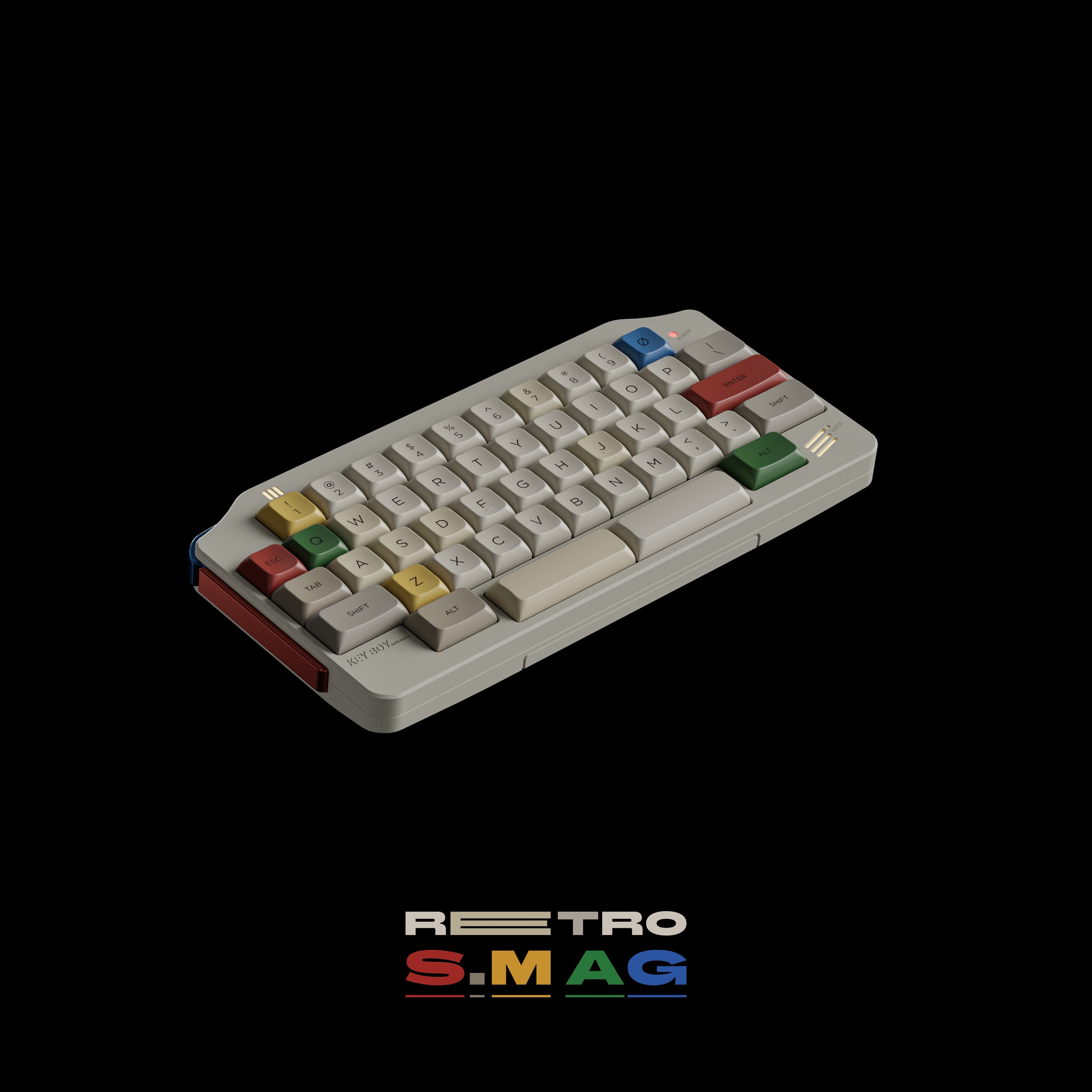 [Pre Order] PBS Retro S.M AG PBT Keycaps
