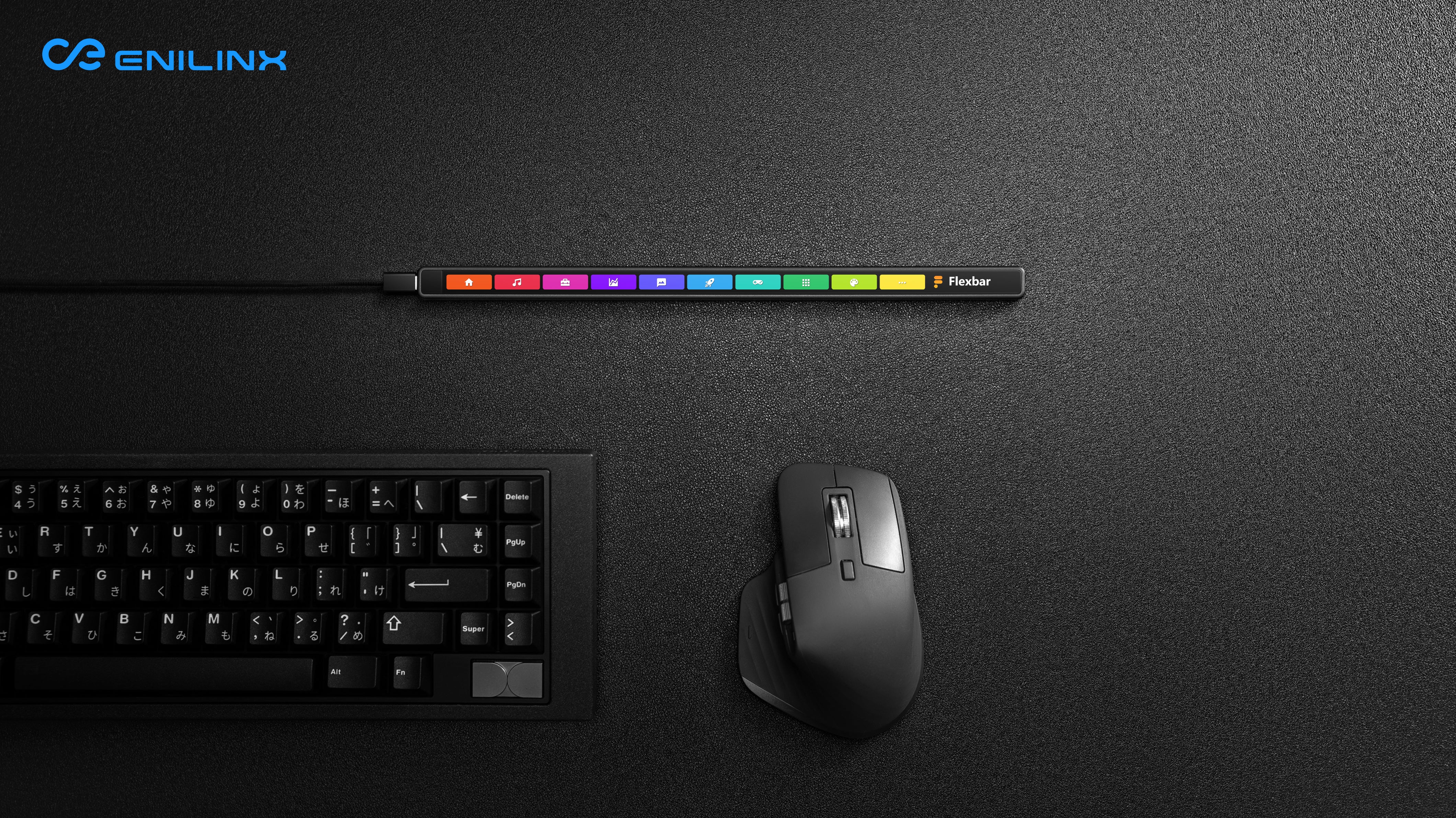 Flexbar Enilinx Bar ブラック Touch Bar In Stock] Flexbar: A Versatile & Fully Customizable Touch-Bar Solutio