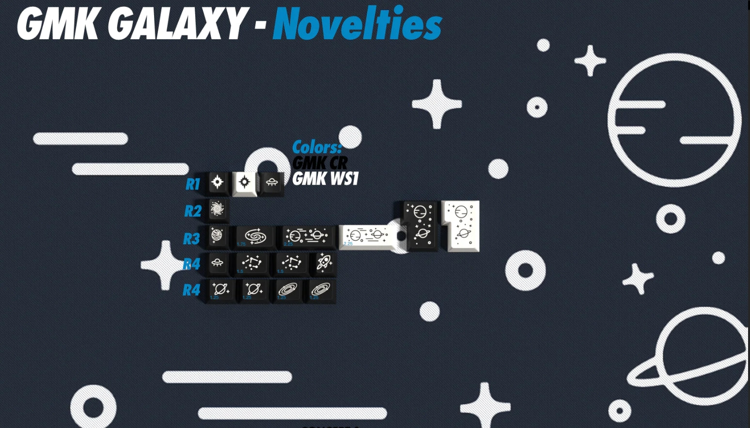 In Stock] GMK Galaxy