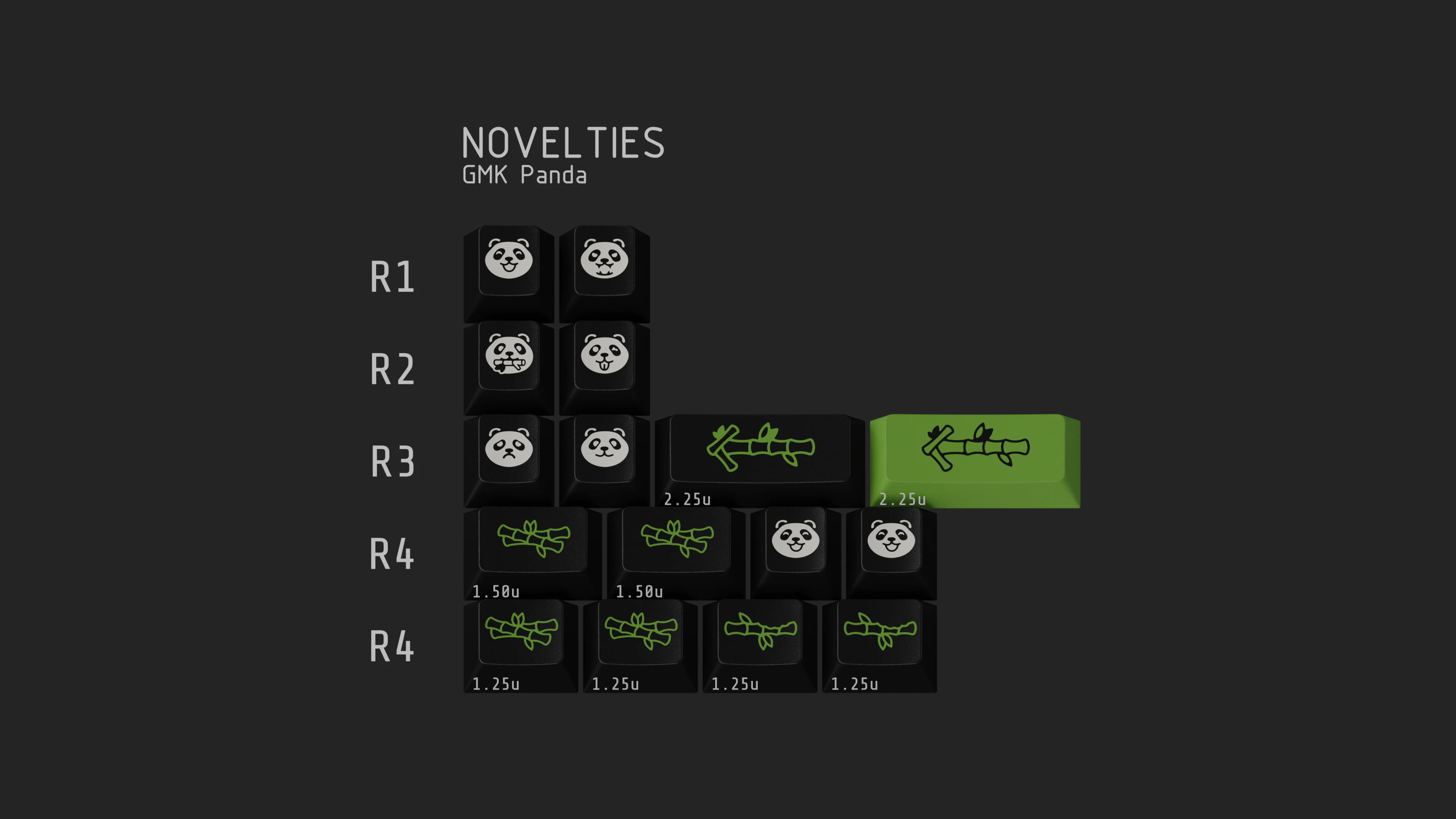 [In Stock] GMK funny novelties collection