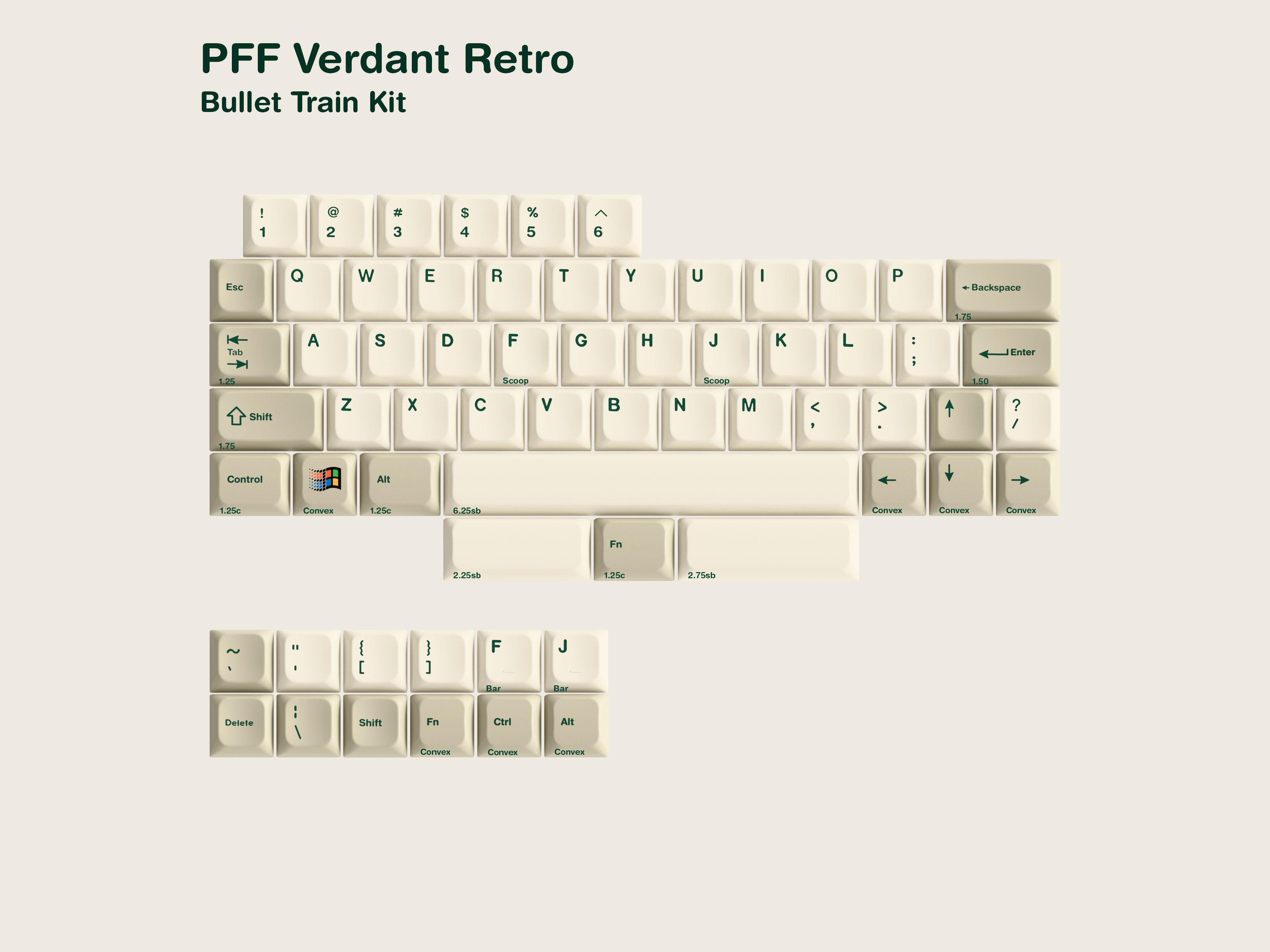 [Pre Order] PFF Verdant Retro