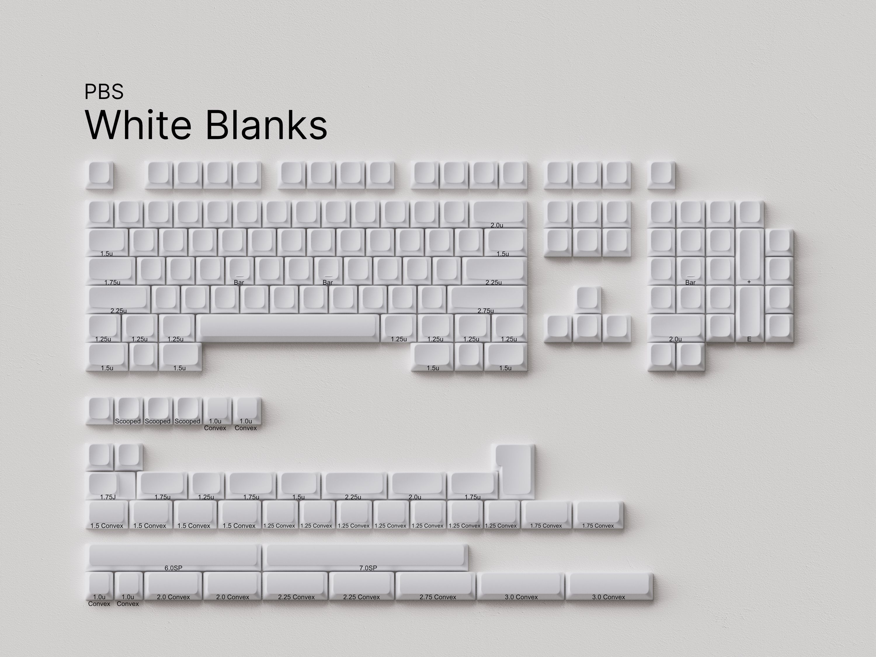 [In Stock] PBS Blanks