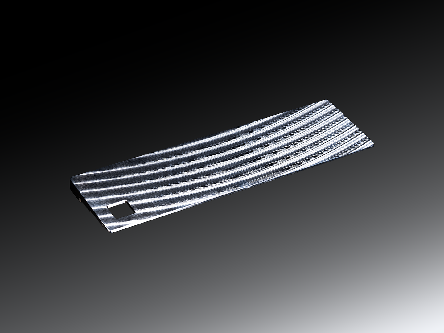 SS Milled PVD Silver